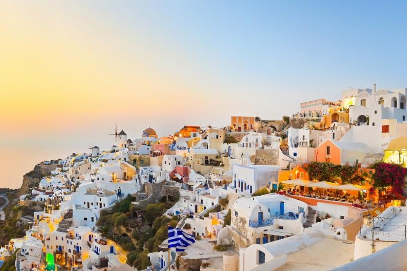 55 Santorini HD Wallpapers | Backgrounds - Wallpaper Abyss