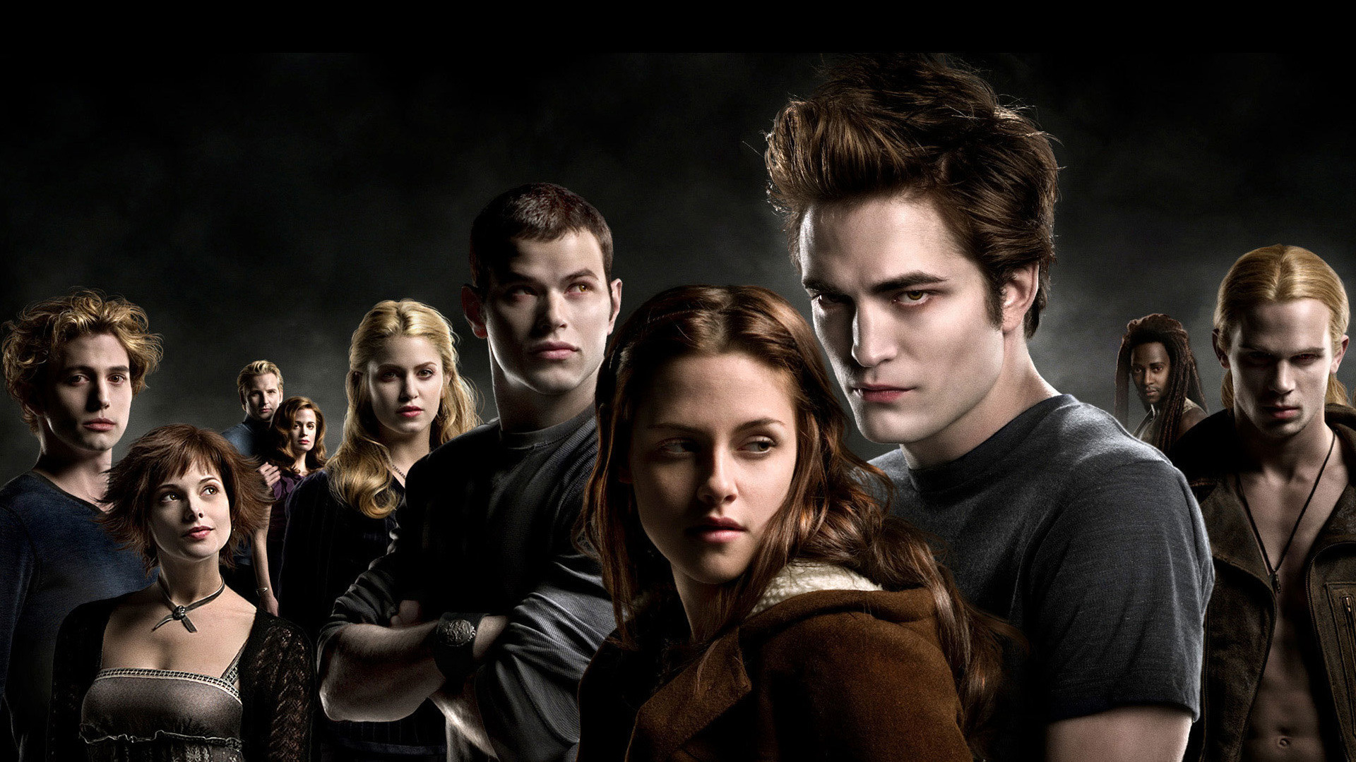 Twilight, Bella Swan, Edward Cullen, Cullen family, Kristen Stewart, Robert Pattinson, desktop background