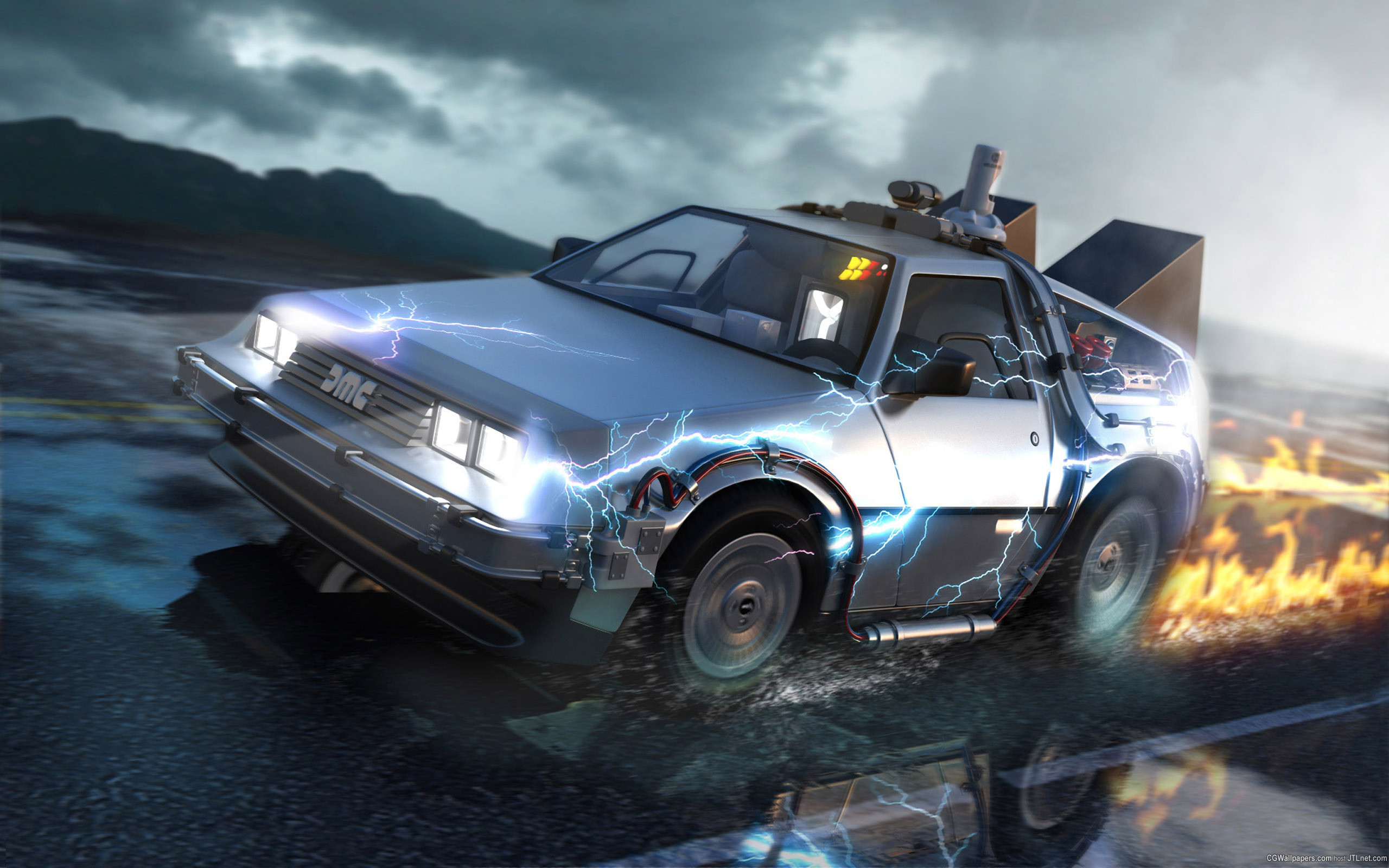 Delorean Back to the Future Wallpaper ·① WallpaperTag