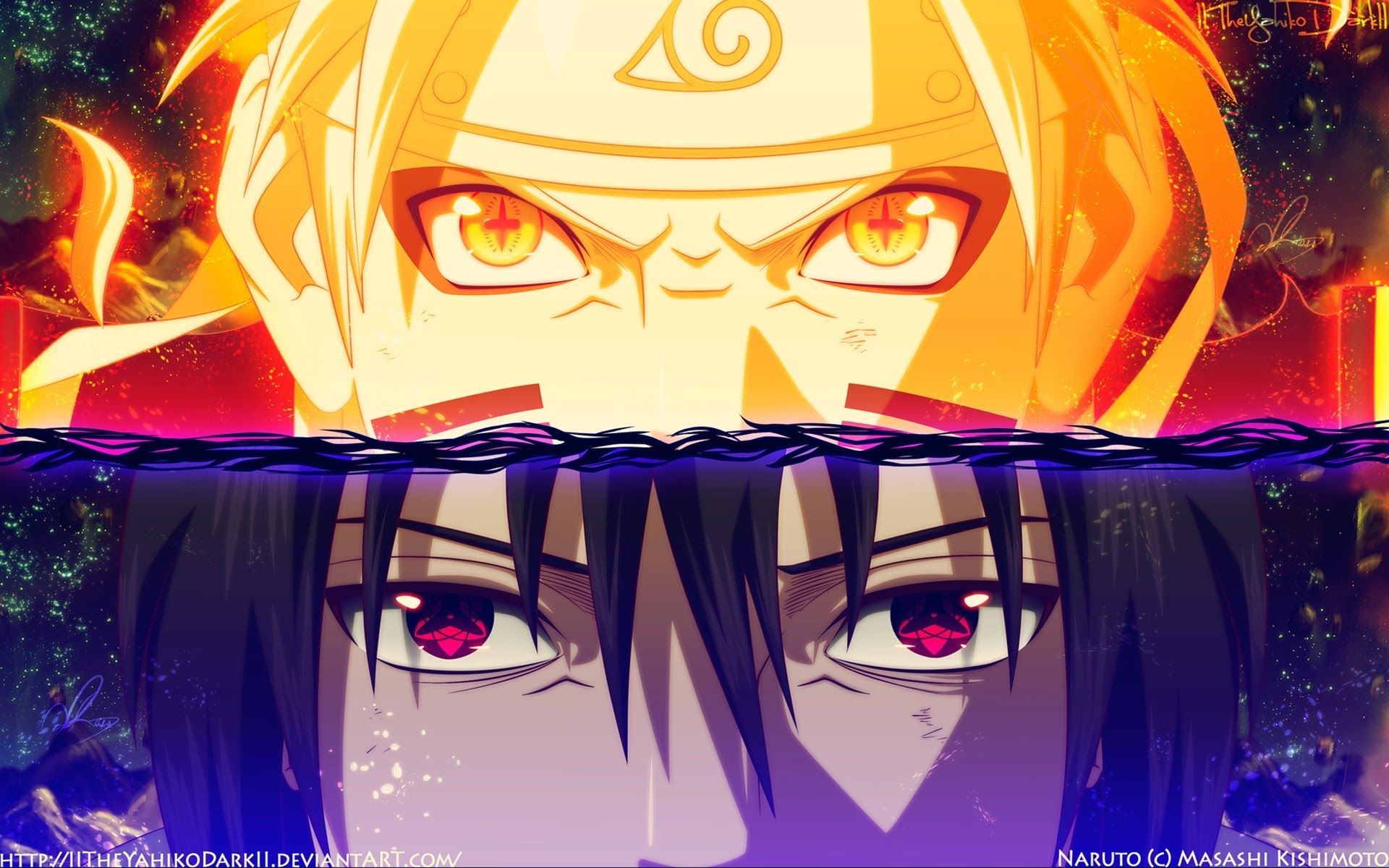 Naruto Vs Sasuke Wallpaper 4k GaleriÑ˜a Slika