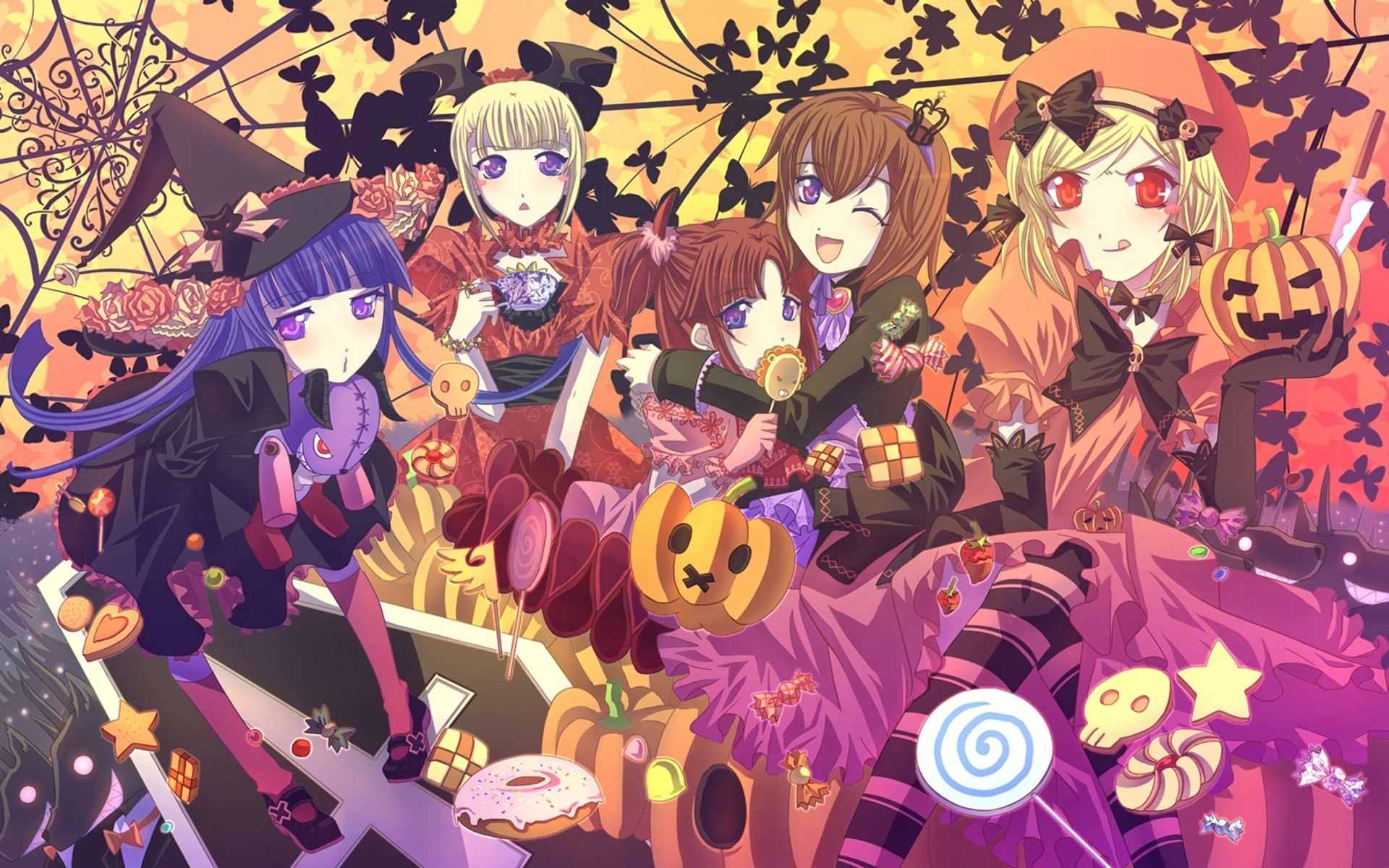 Anime Halloween Wallpaper ·① WallpaperTag