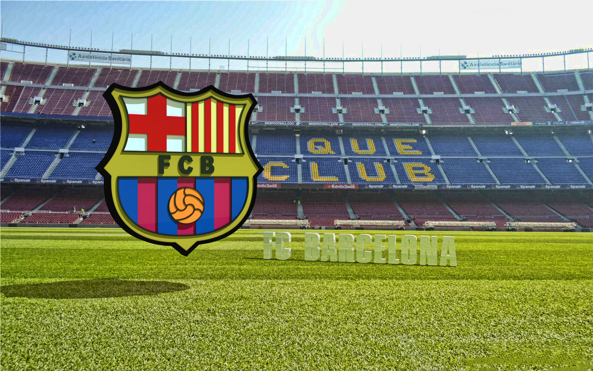 Stadion barsa uz. Логотип Барселона стадион. Камп ноу. Камп ноу с эмблемой Барселоны. Эмблема ФК Барселона в высоком качестве Камп ноу.