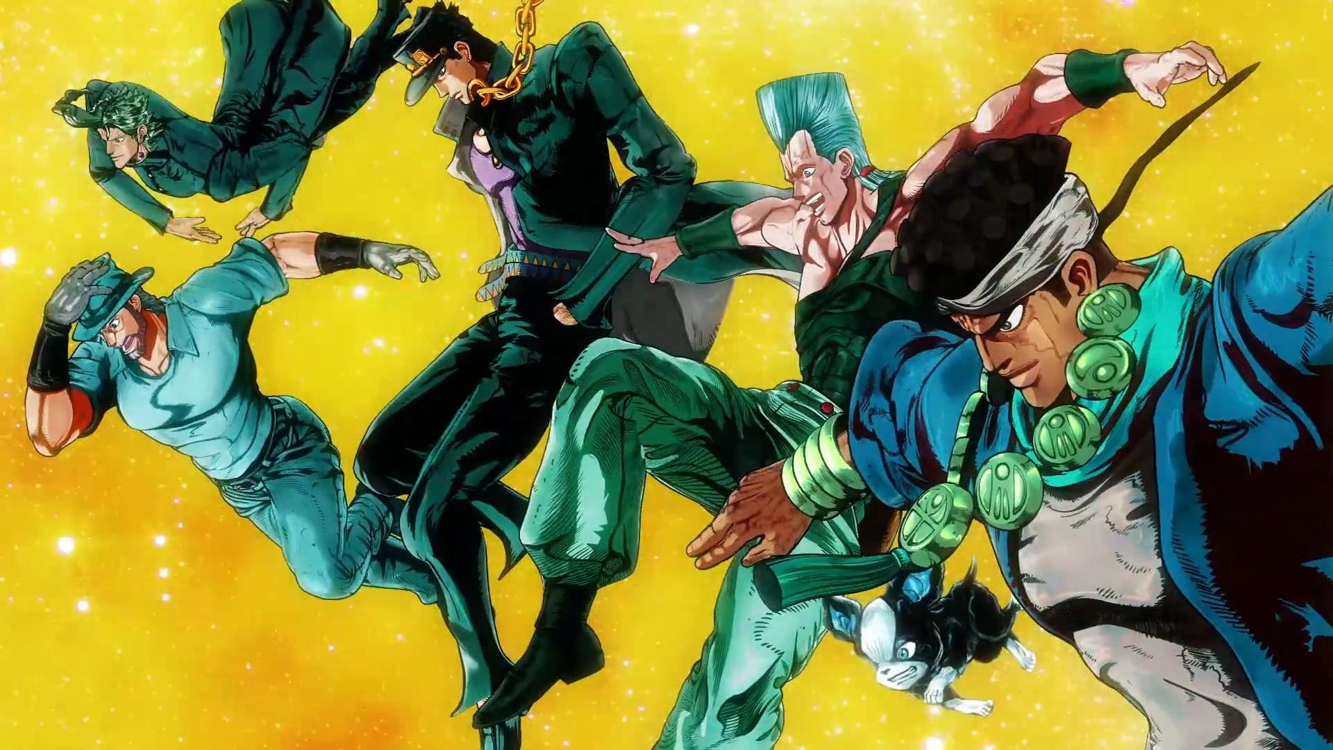 Jojo's Bizarre Adventure Battle Tendency Wallpaper ·① Download Free ...