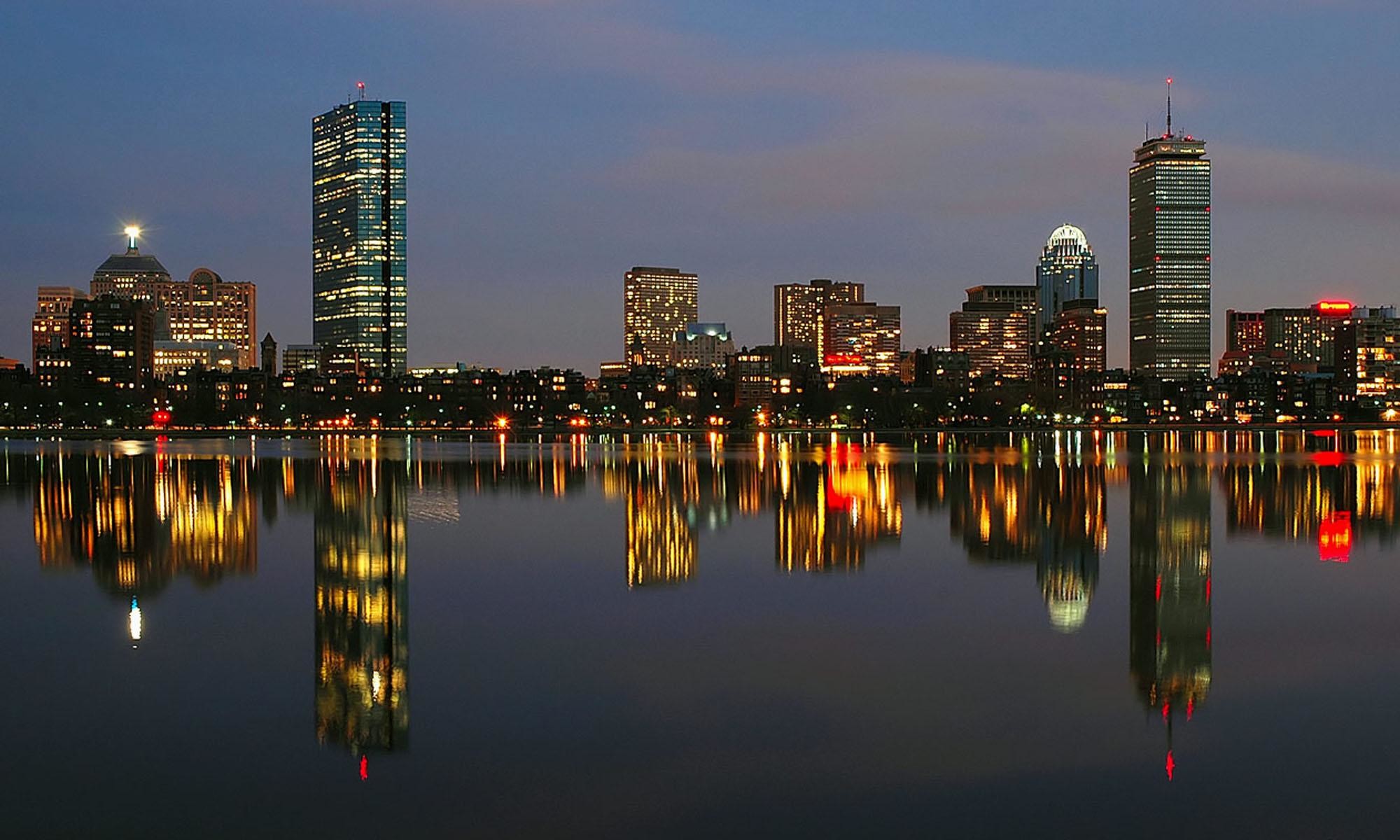 Boston Skyline Wallpaper Wallpapertag