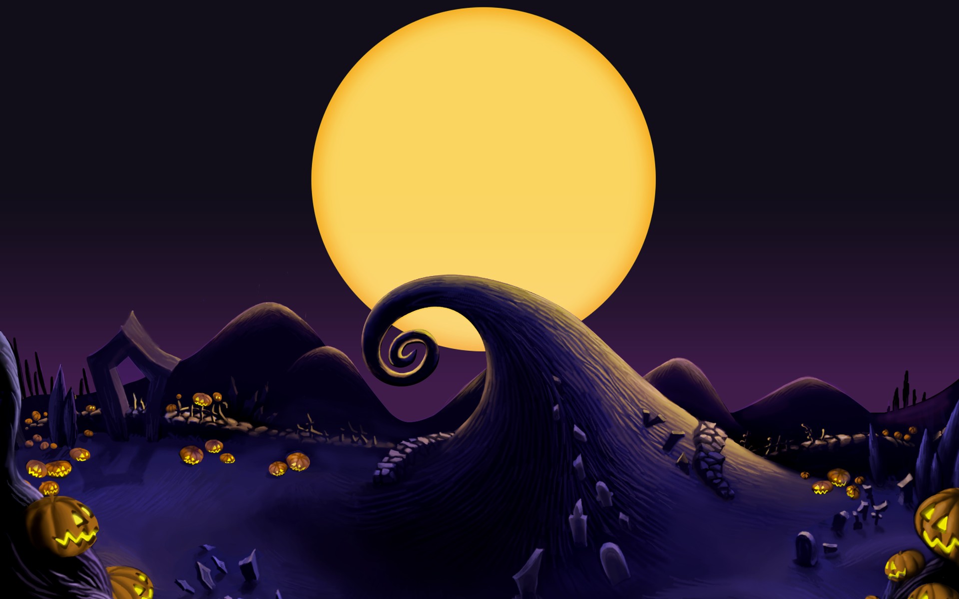 Nightmare Before Christmas Wallpaper ① Download Free