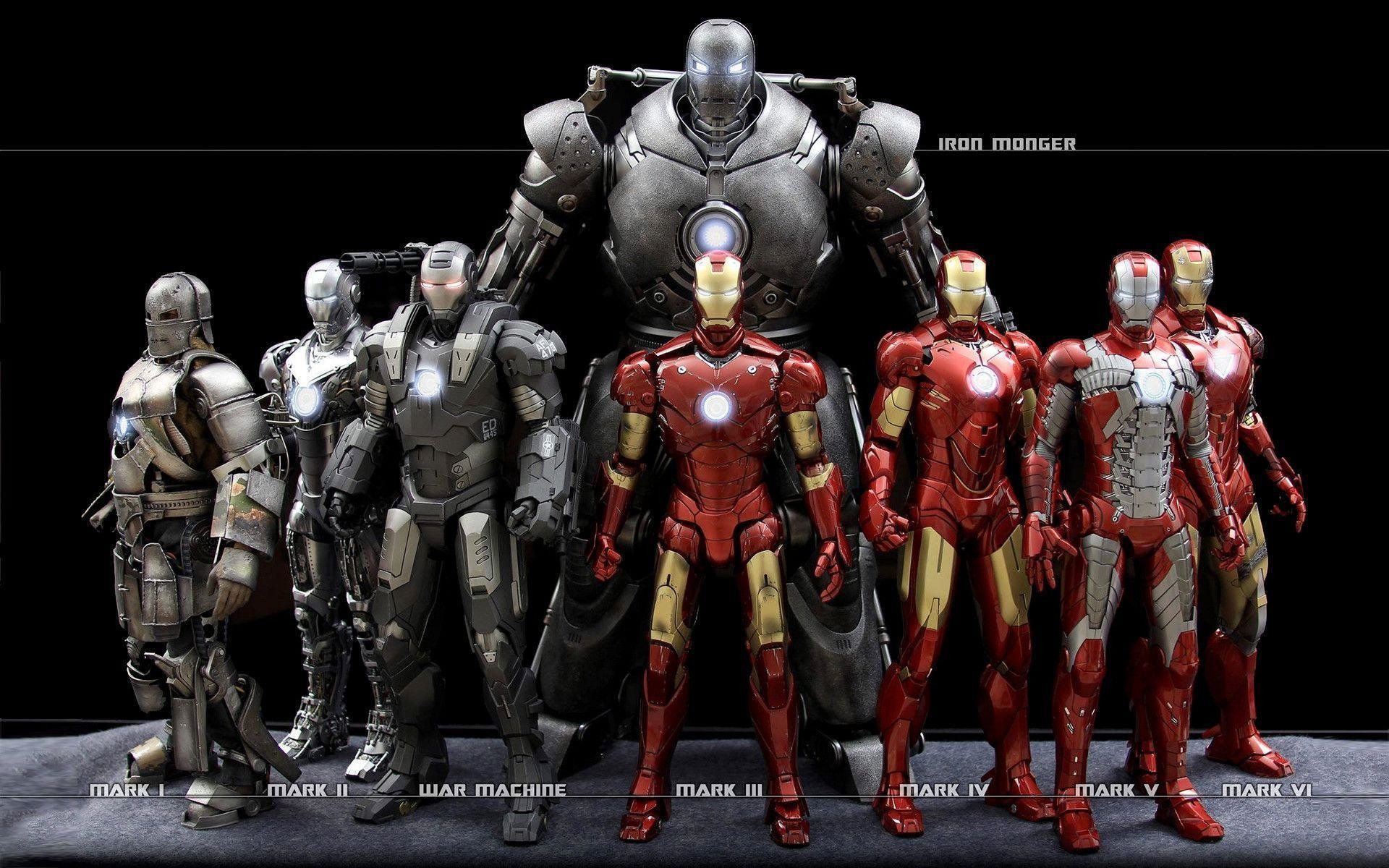 Iron Man Suits Wallpaper Wallpapertag Images, Photos, Reviews