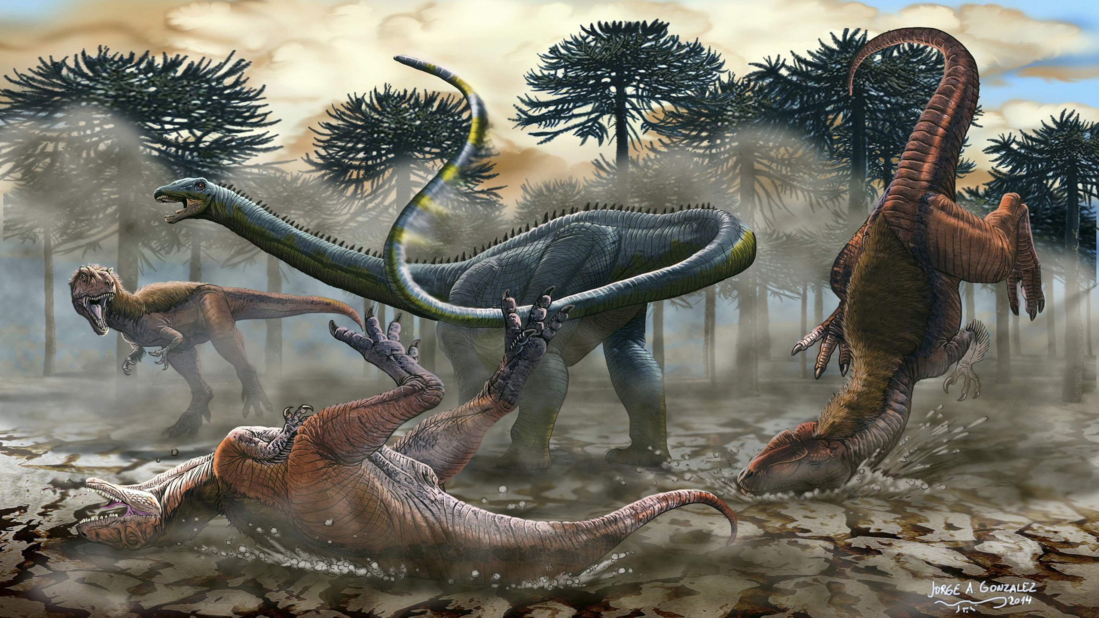 Древние времена динозавров