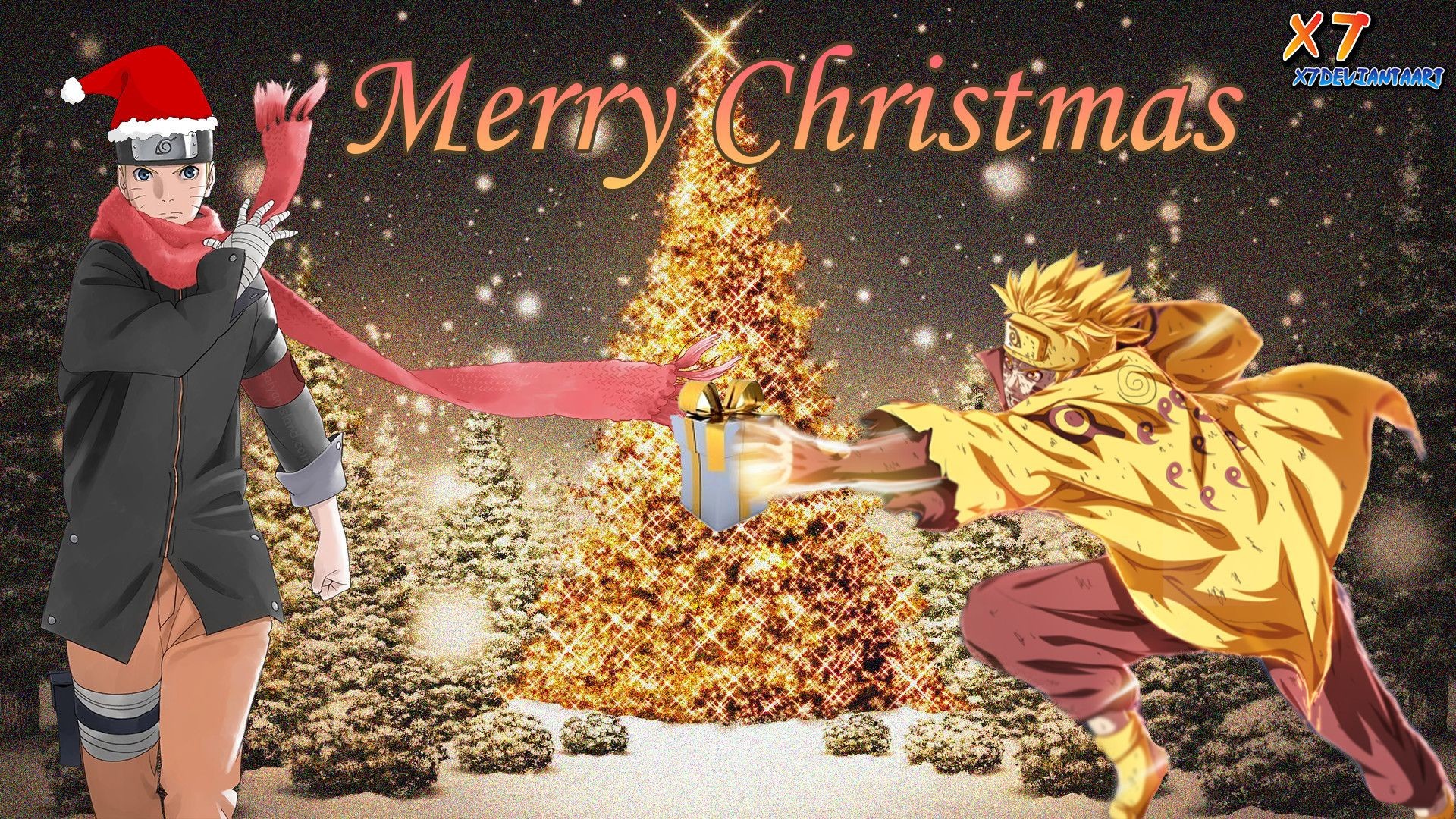 Naruto Christmas Wallpaper ·① WallpaperTag
