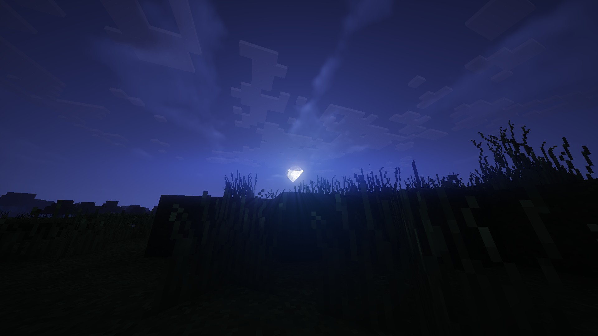 Minecraft shaders background ·① Download free full HD 