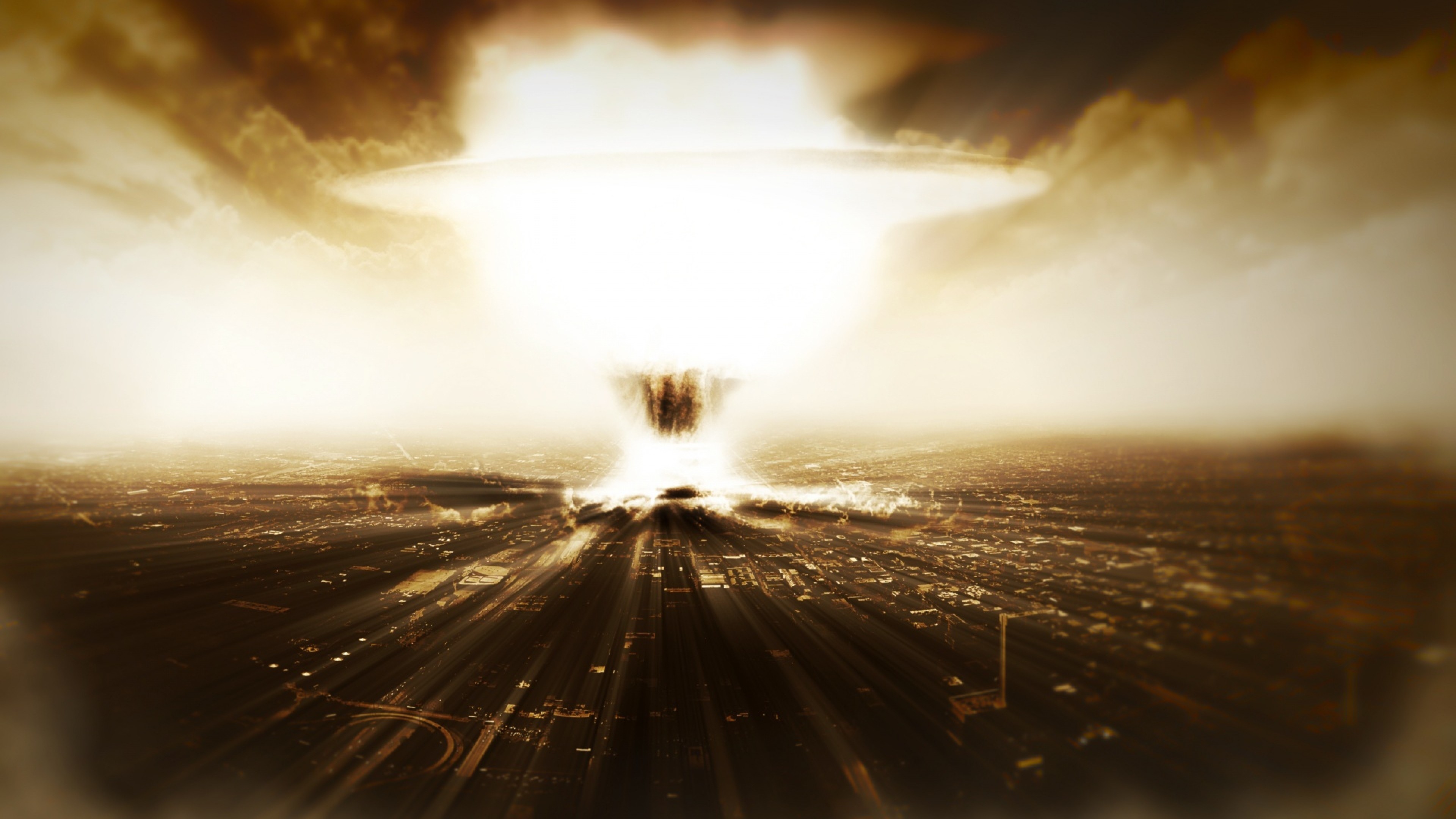 Вспышка ядерного взрыва. Атомный взрыв 2023. Взрыв обои. Ядерный взрыв в городе.