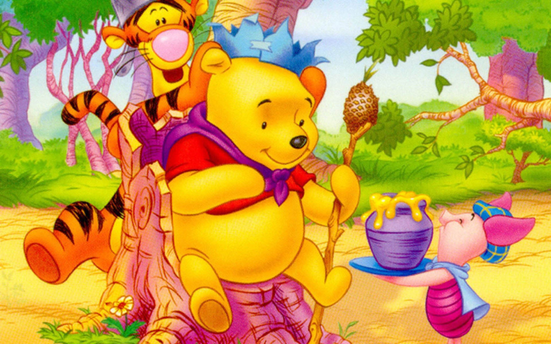 Winnie the Pooh wallpaper.