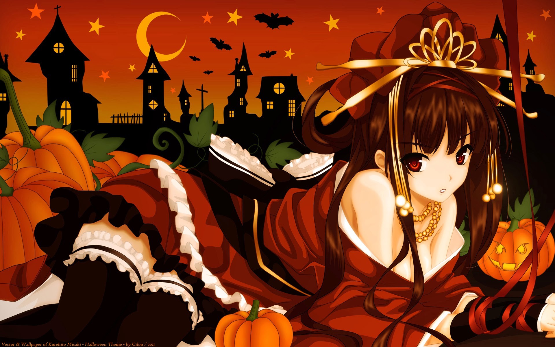 Anime Halloween Wallpaper ·① WallpaperTag