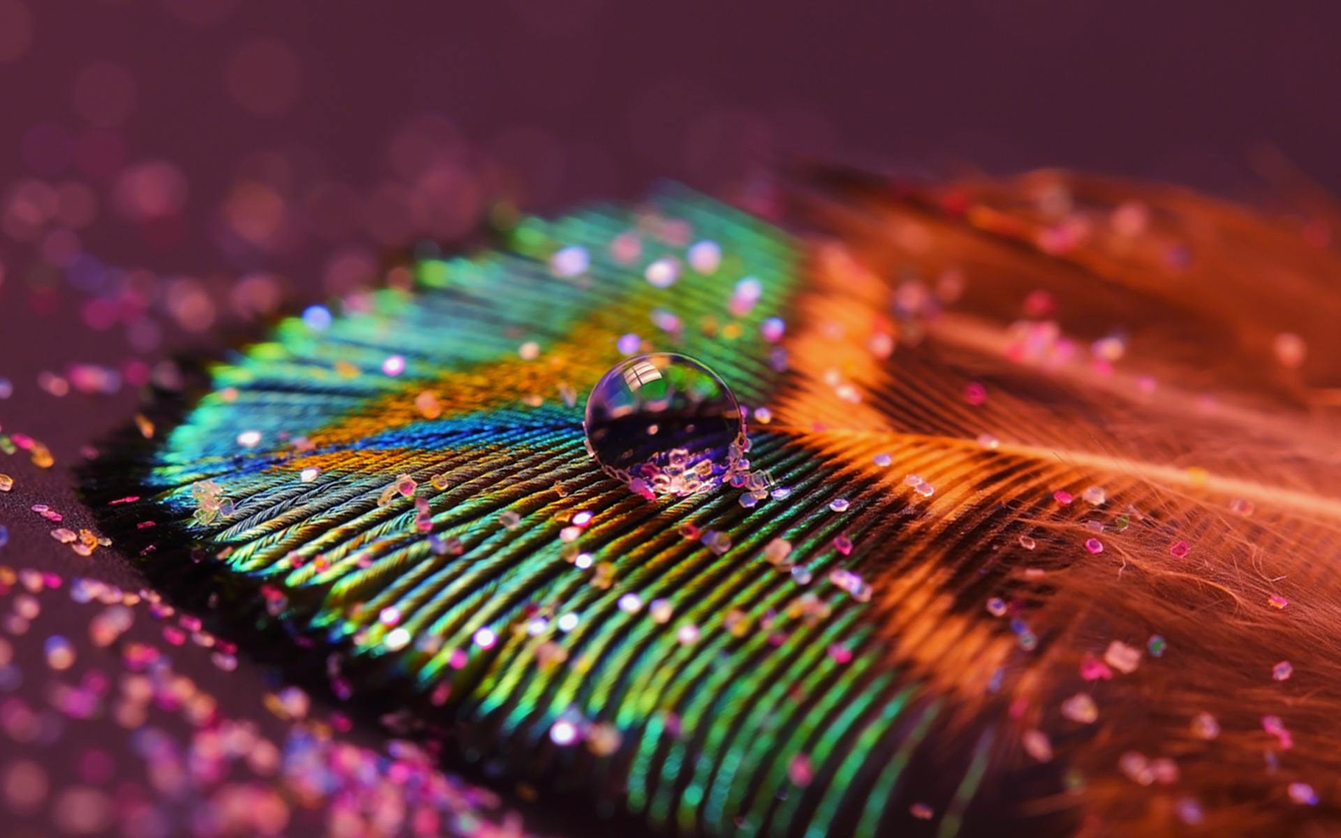 Wallpapers of Peacock Feathers HD ·① WallpaperTag