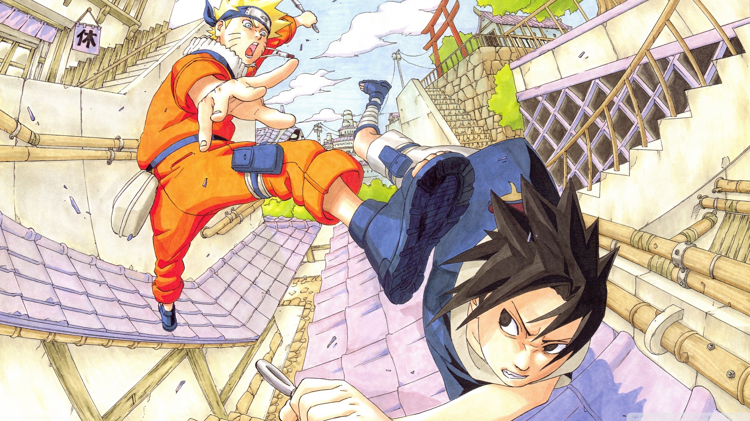 Naruto and Sasuke Wallpaper ·① WallpaperTag