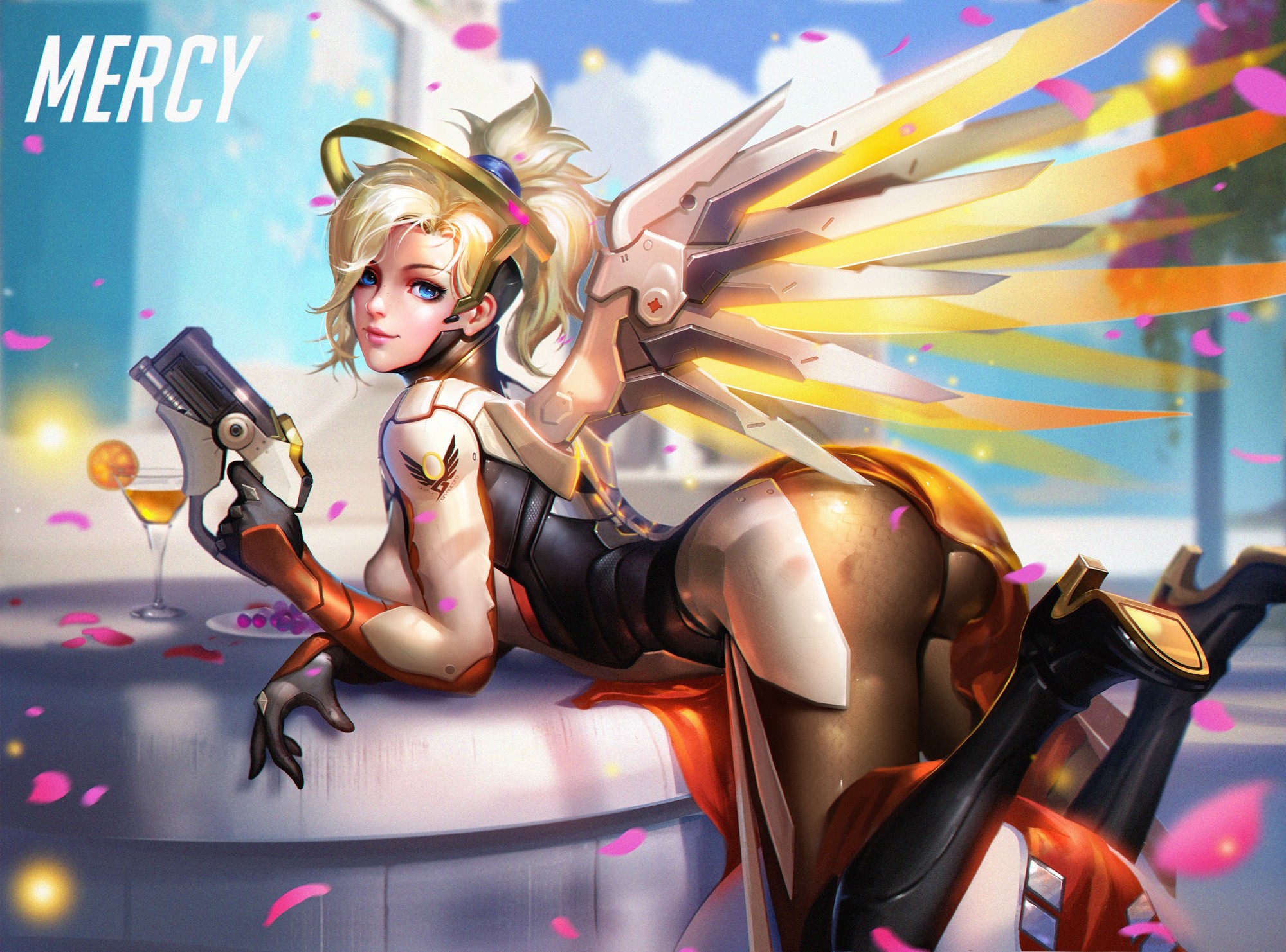 Mercy Overwatch Wallpaper ·① Download Free Cool Full Hd Backgrounds For Desktop And Mobile 