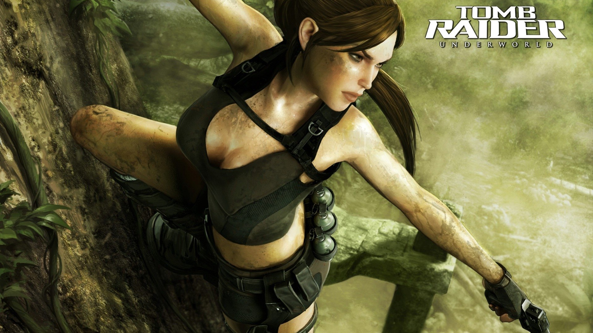 Tomb Raider Underworld Lara Croft - Phone wallpapers