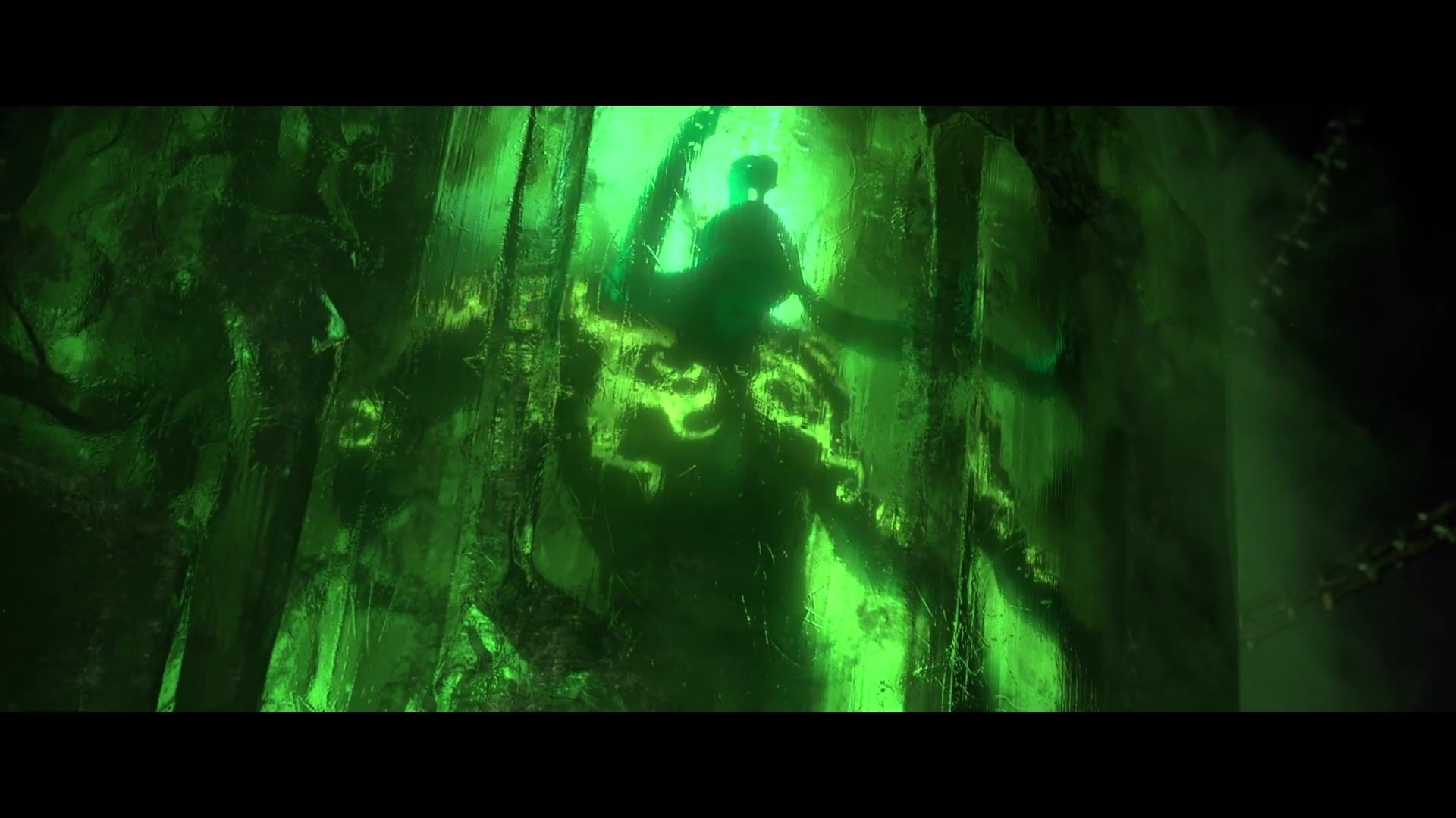 Illidan Stormrage, World of Warcraft, Green fel, Full HD, Windows 11 wallpaper