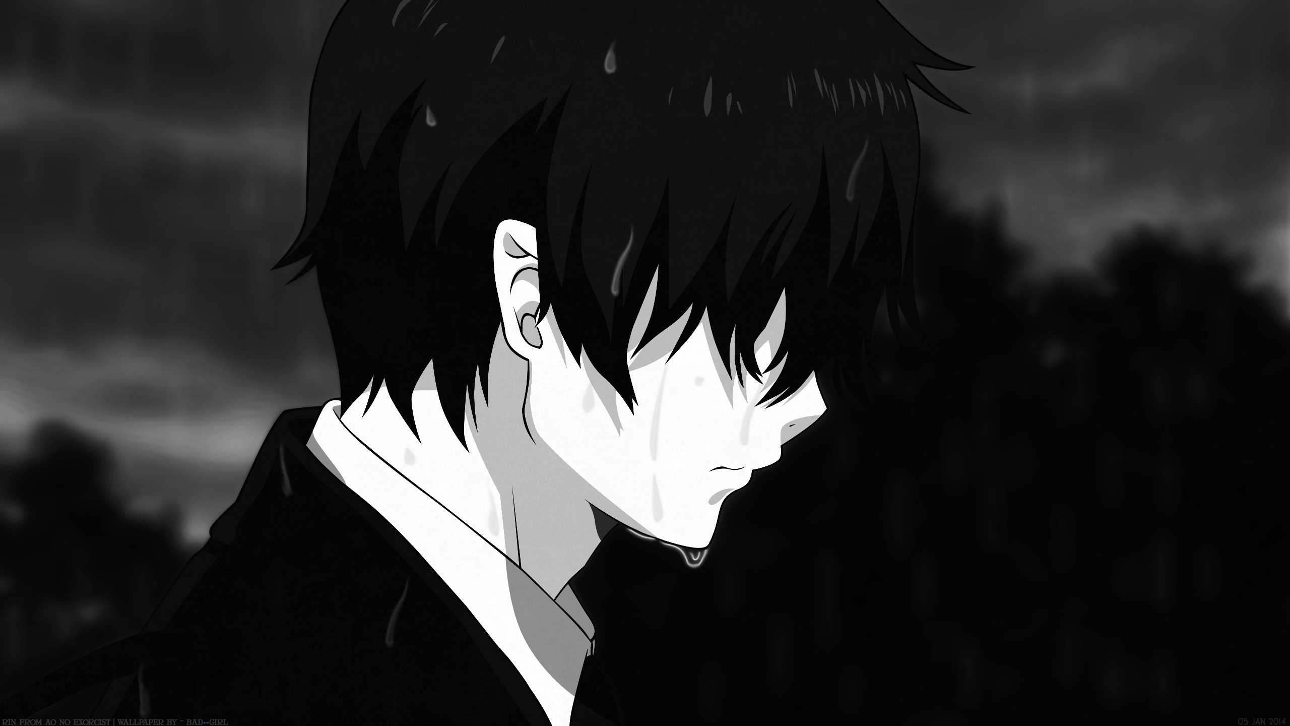 Sad Anime Boy Wallpaper ·① WallpaperTag