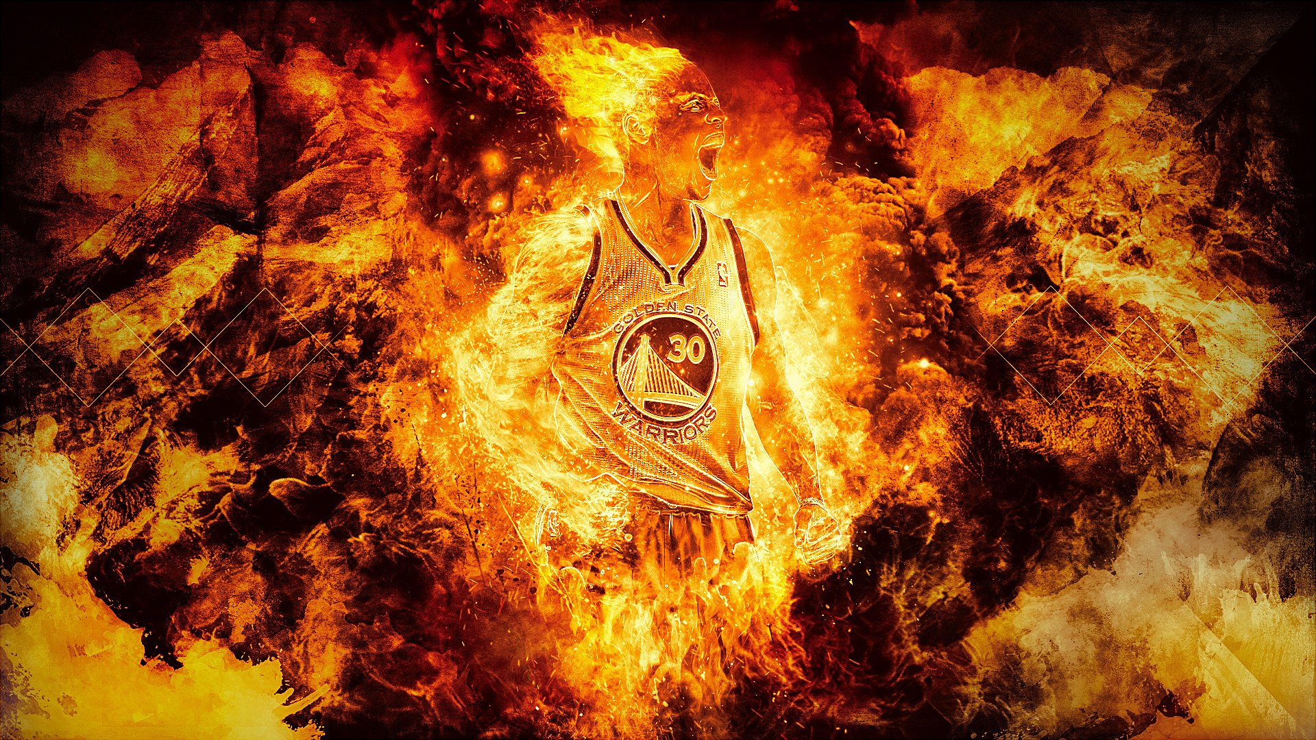 Stephen Curry Fire Wallpaper ·① WallpaperTag