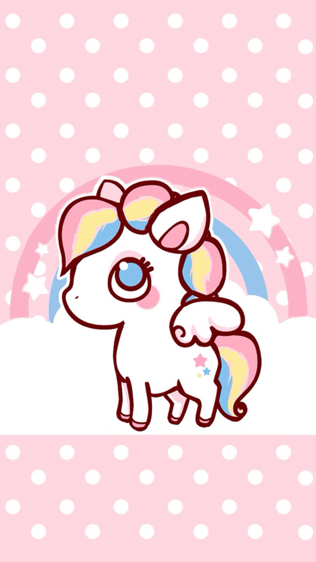 Pink Fluffy Unicorns Wallpapers ·①