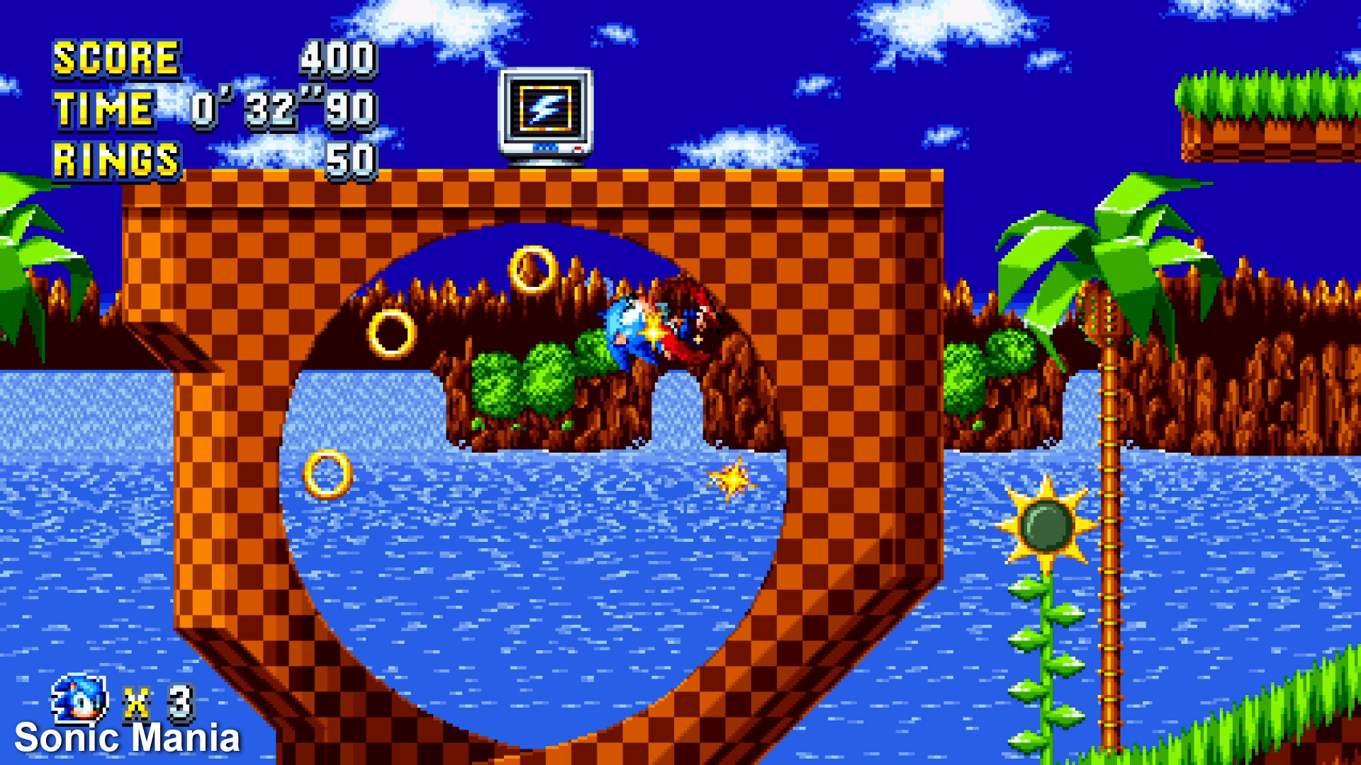 Sonic Mania Background