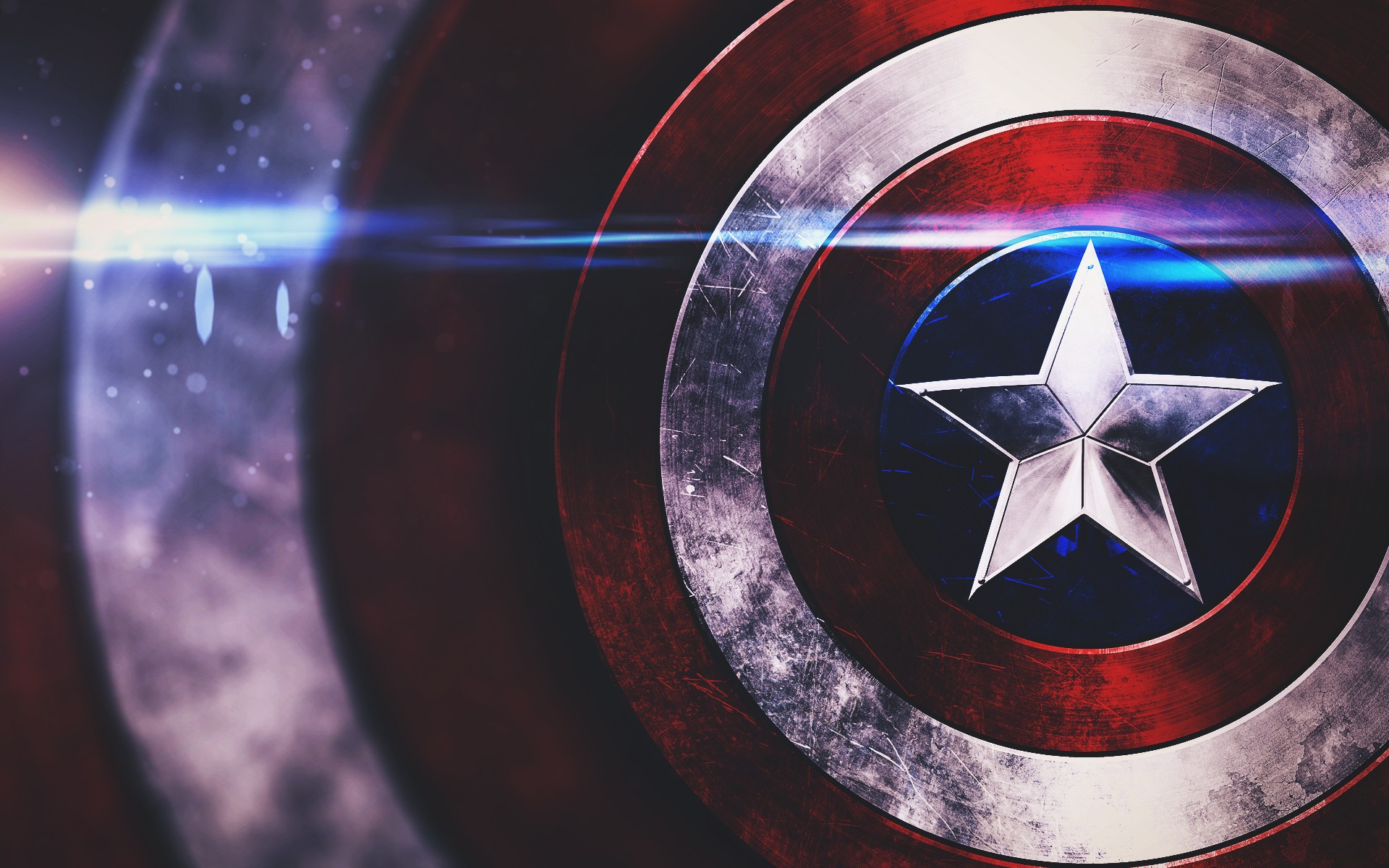 Captain America Shield Wallpaper Download Free Full Hd Wallpapers For Desktop Computers And