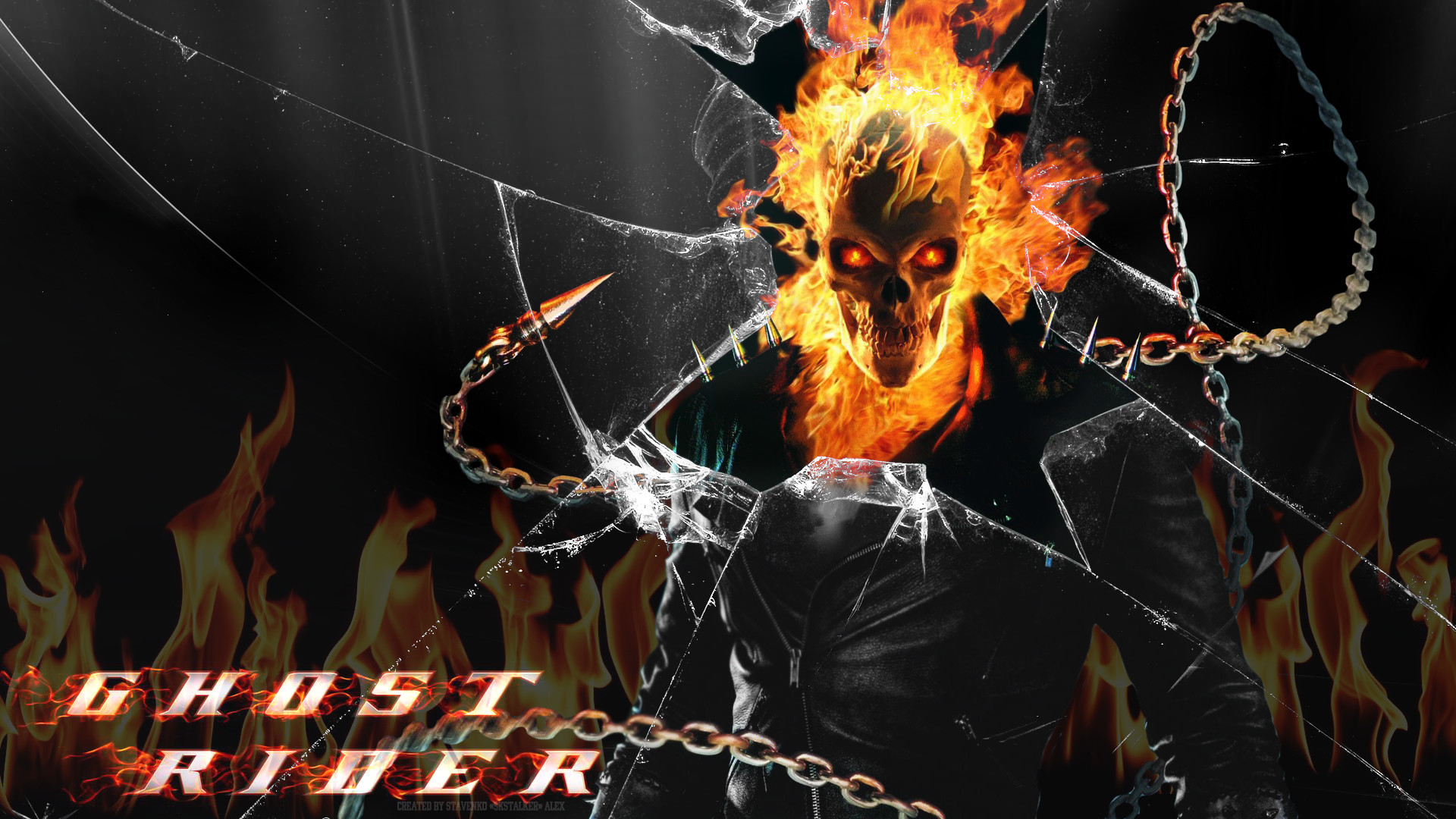 Ghost Rider HD Wallpaper.