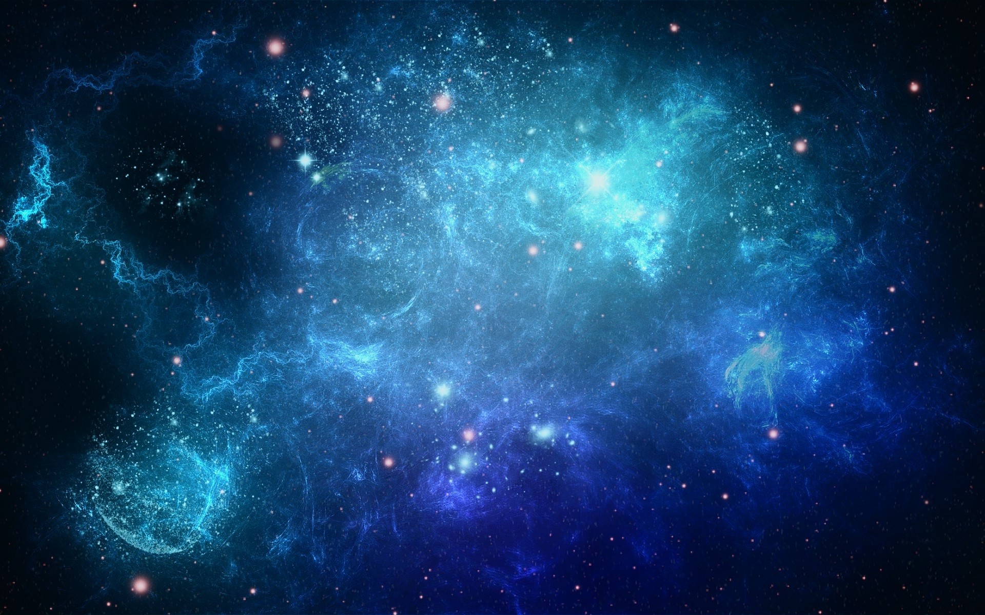 Blue Galaxy Wallpaper Download