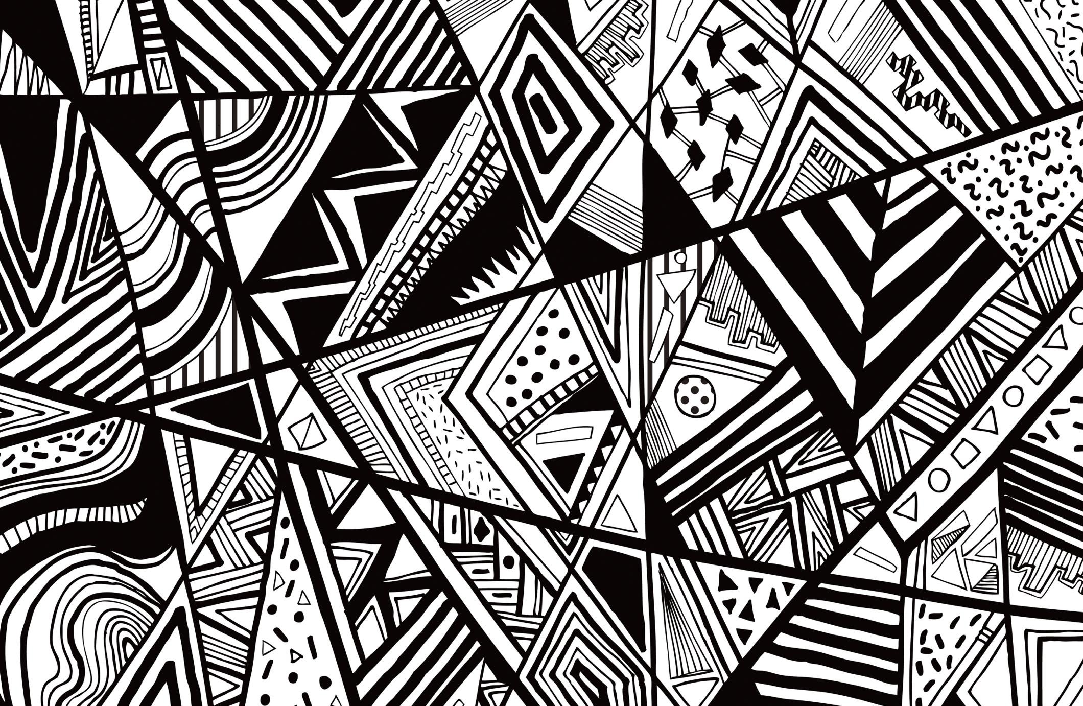  Black  and White  Abstract  Wallpaper    WallpaperTag