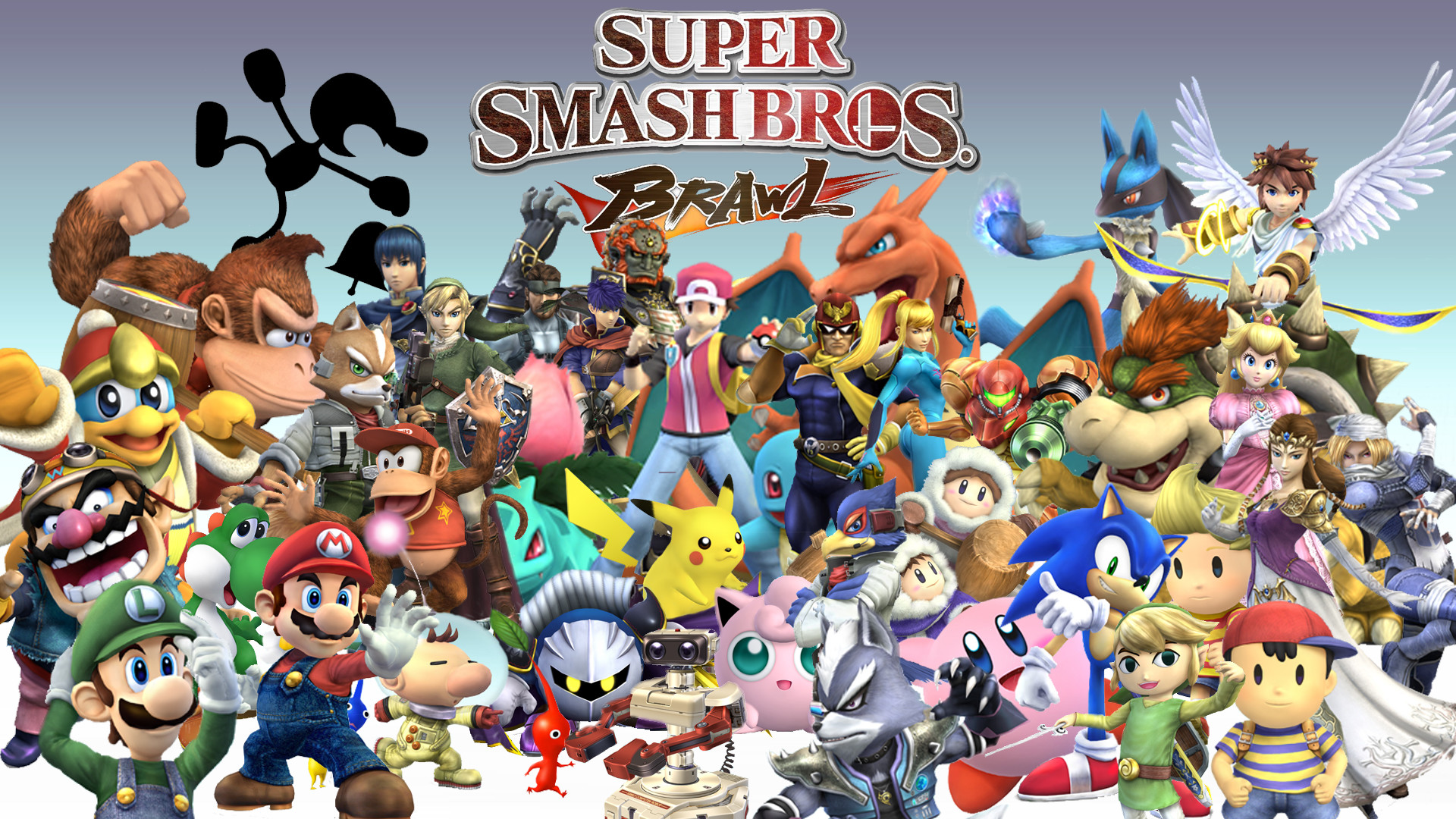 super smash brothers brawl download