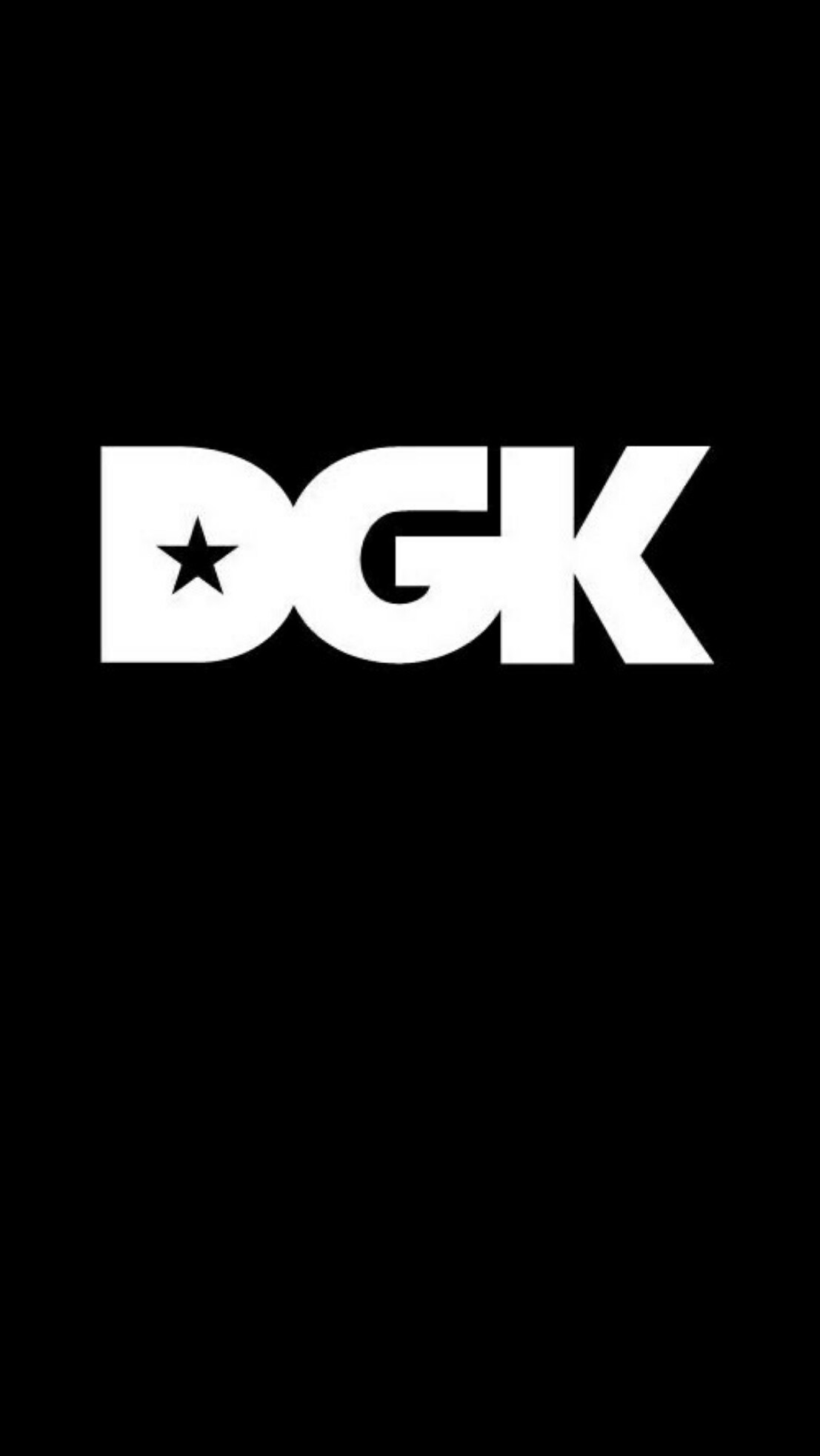 DGK, Dirty Ghetto Kids, Logo, Black background, lock screen for iPhone