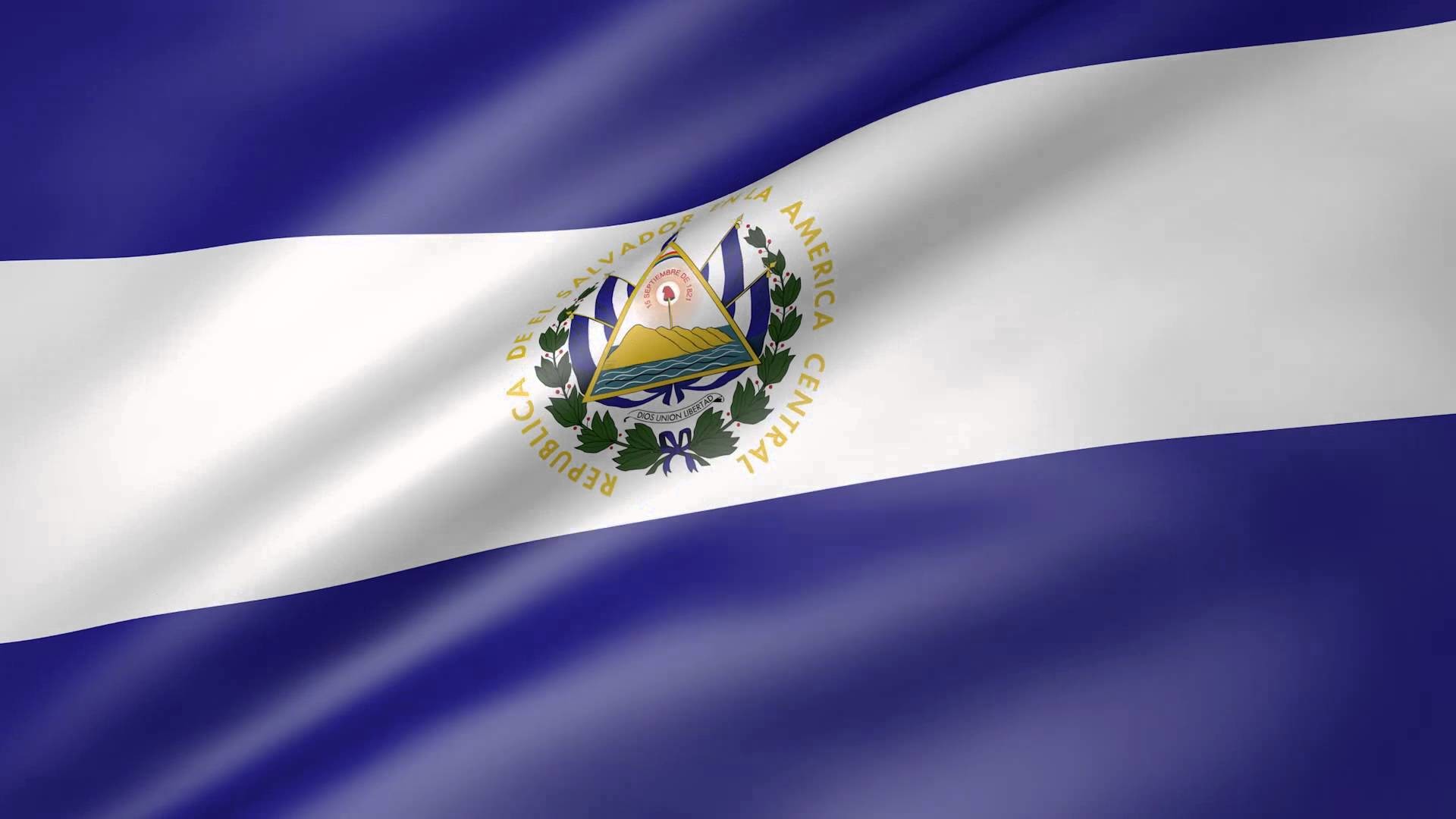 Bandera De El Salvador Wallpaper.