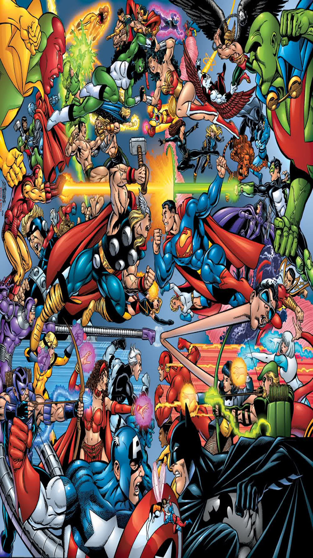 Marvel vs DC Wallpaper ·① WallpaperTag