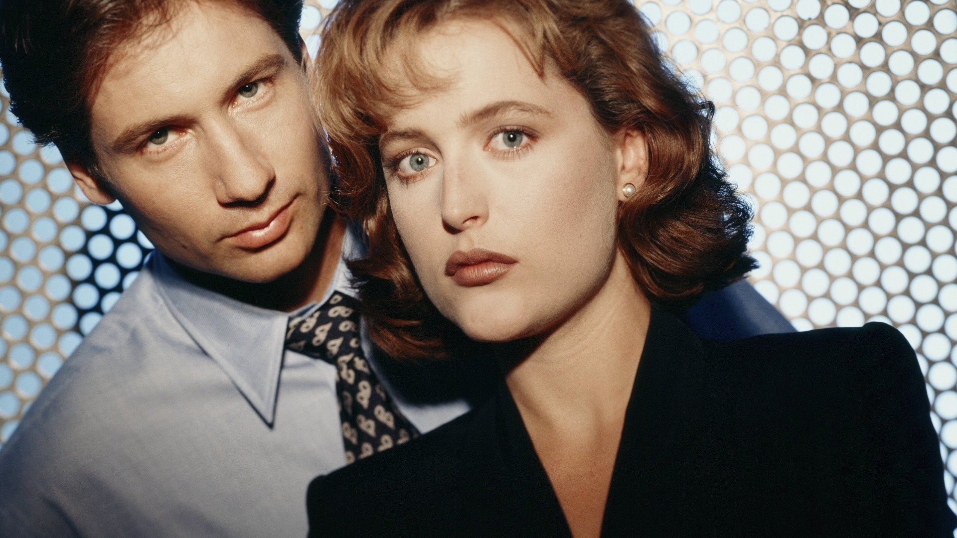 Fox Mulder, Dana Scully, David Duchovny, Gillian Anderson, The X-Files, 1920x1080 PC wallpaper