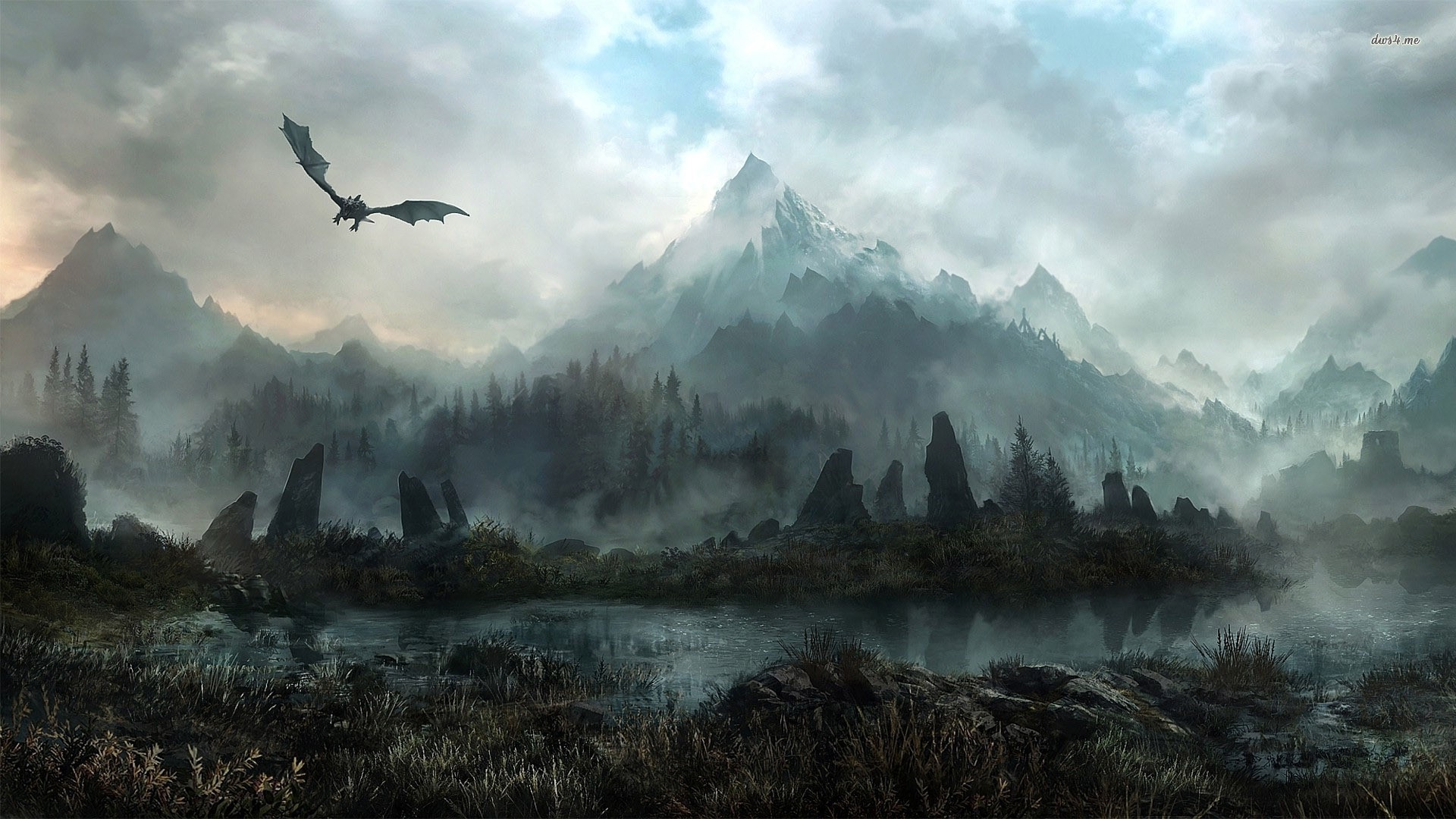 70+ Skyrim backgrounds ·① Download free HD wallpapers for ...