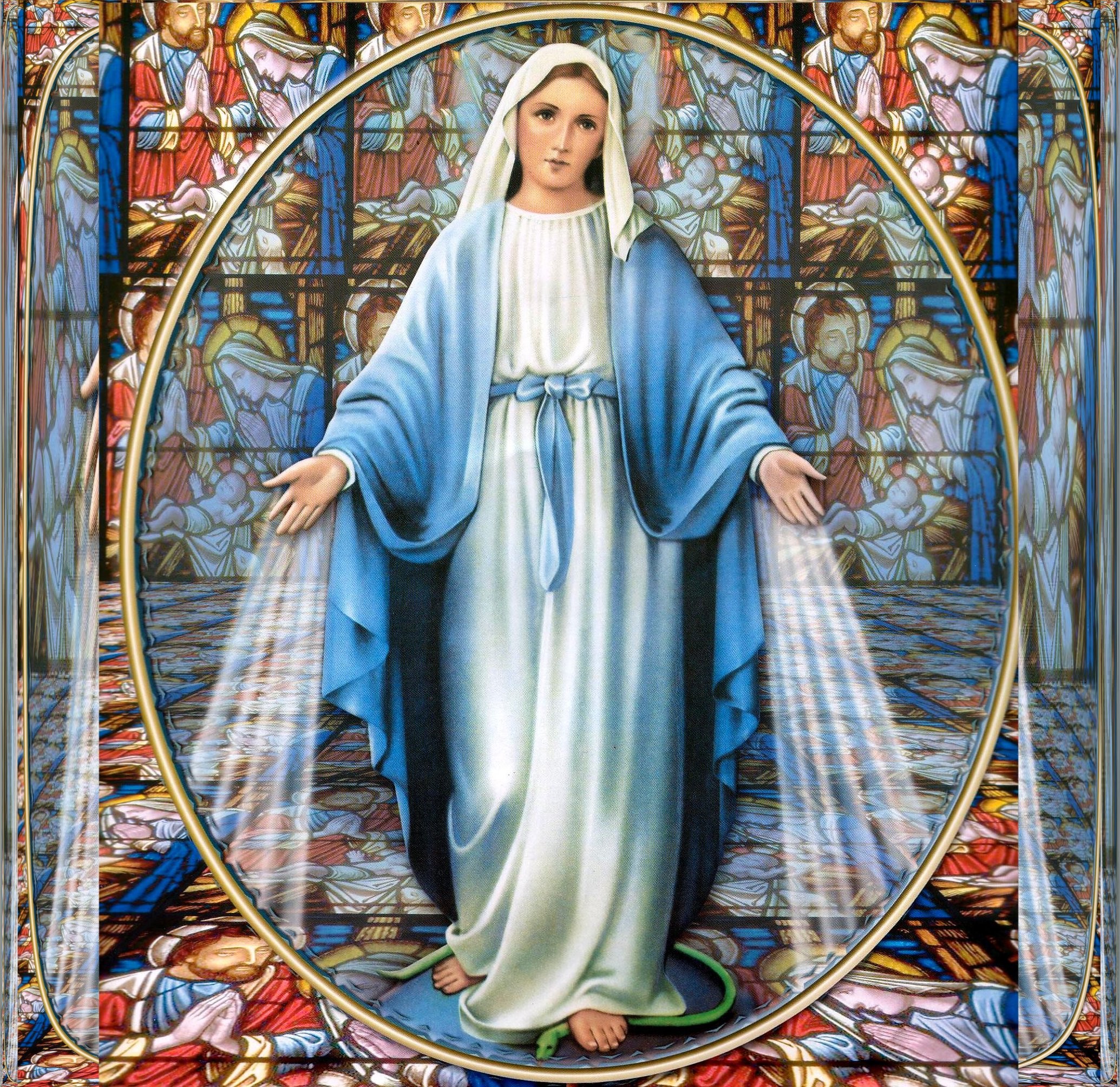 Святая матерь церковь. Икона Непорочное зачатие Девы Марии.