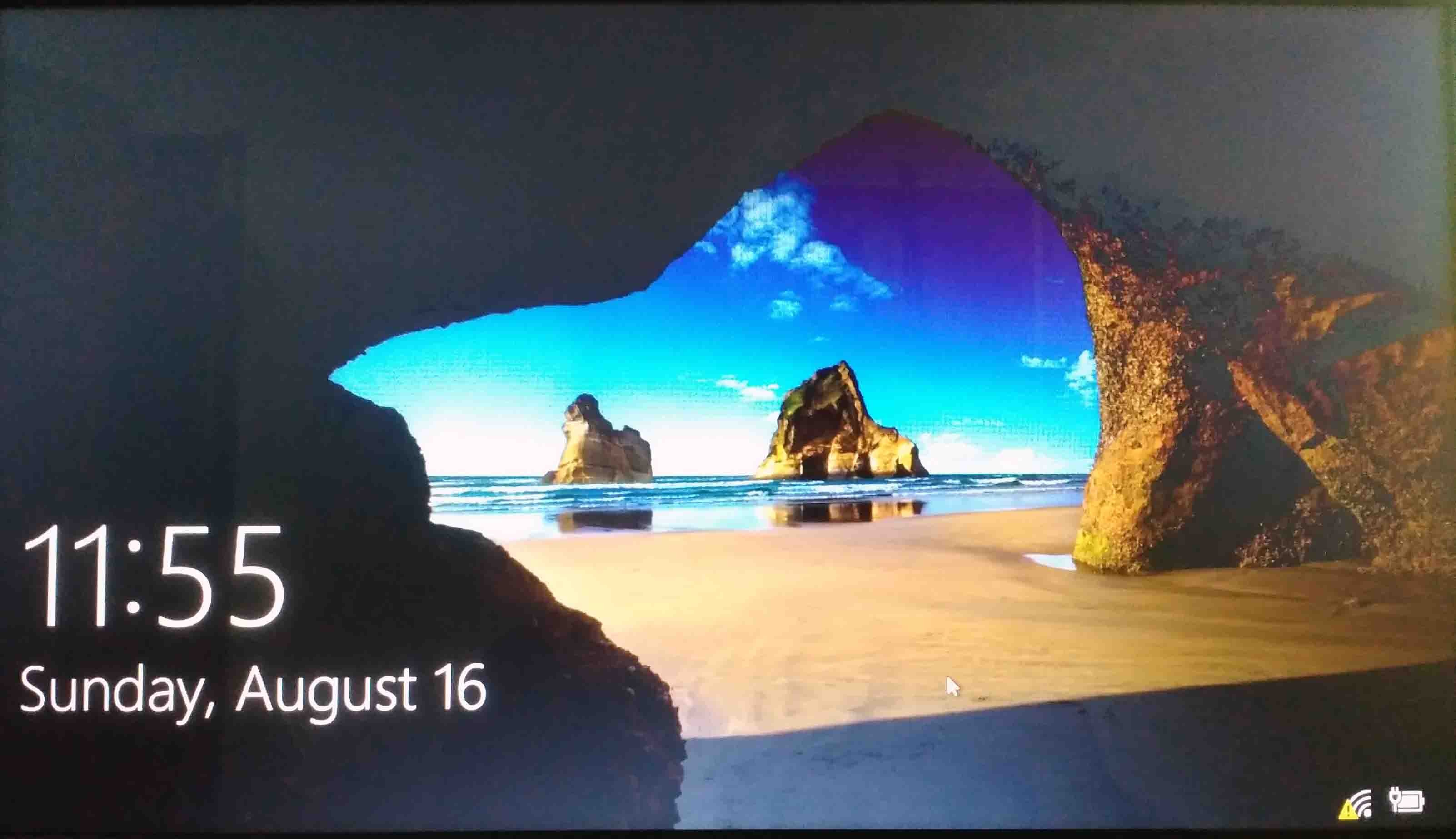 Экран блокировки Windows 10