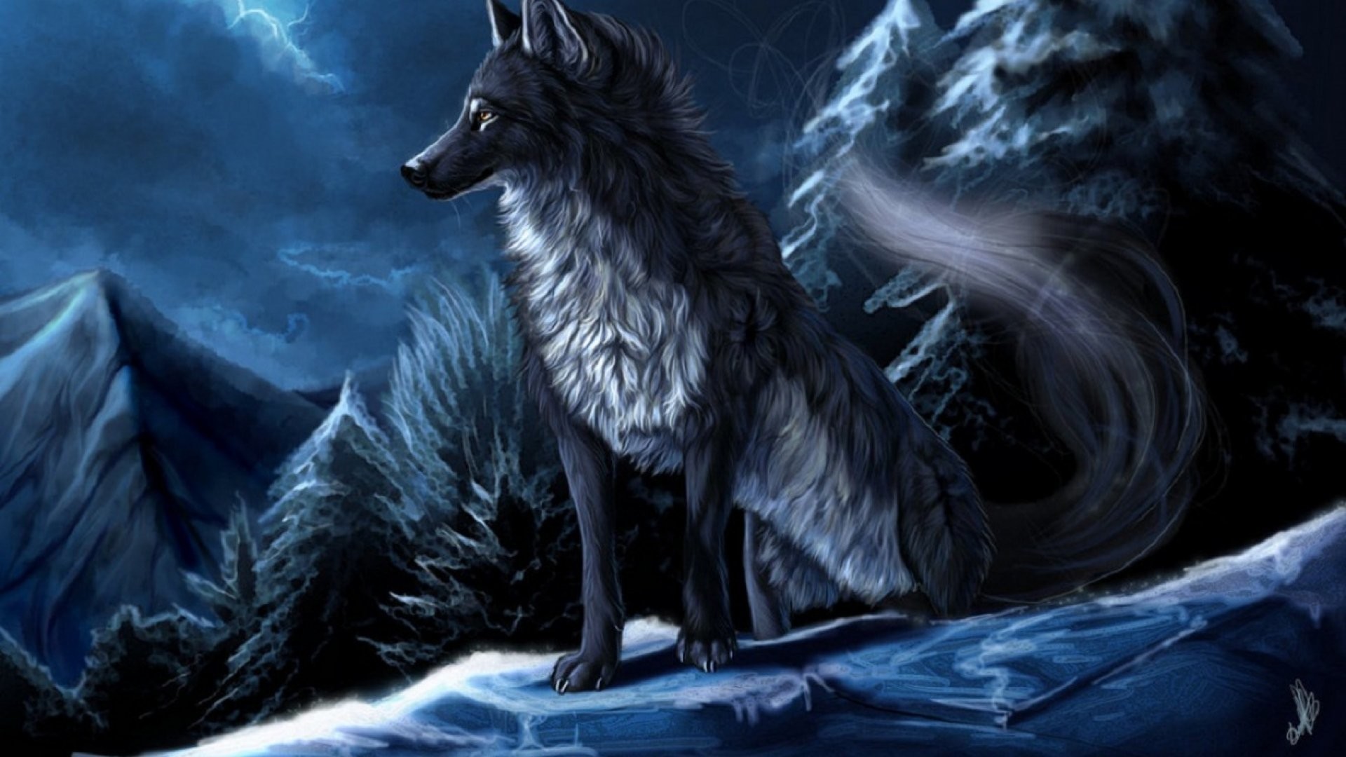 Anime Wolf Wallpaper ·① Wallpapertag