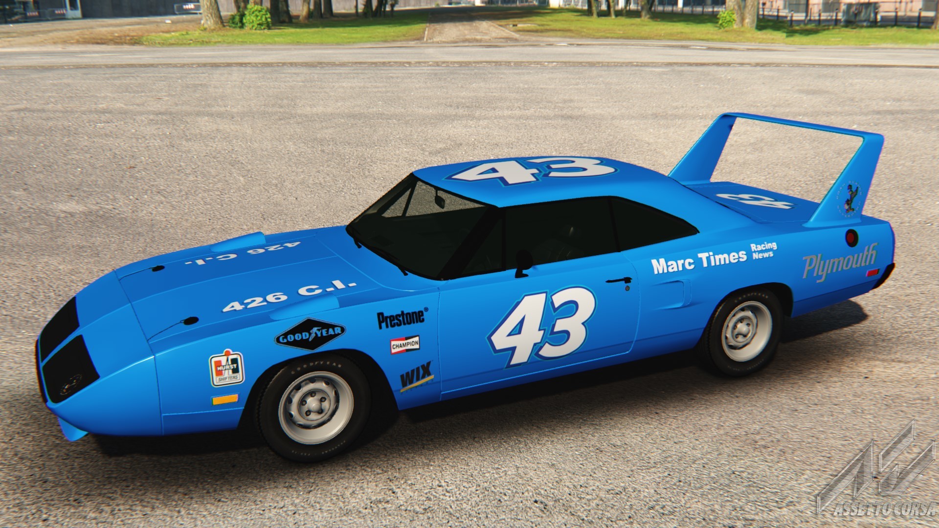 Plymouth Superbird Ричарда петти