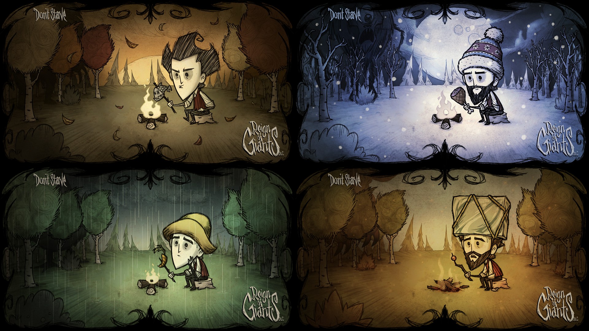 Ю донт фул. Don't Starve together Уилсон. Don't Starve together Мегабаза. Лусь донт старв. Don't Starve together фон.
