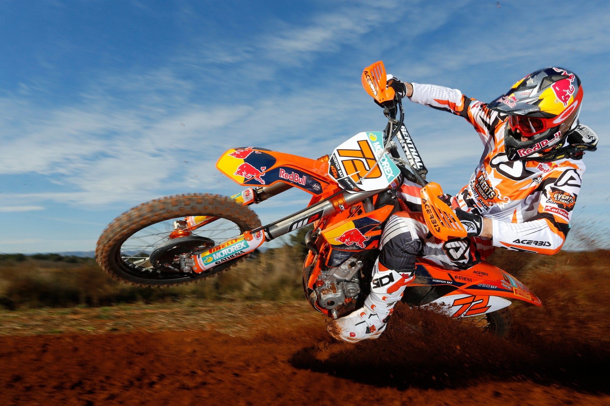 Wallpaper Motocross Ktm ·①