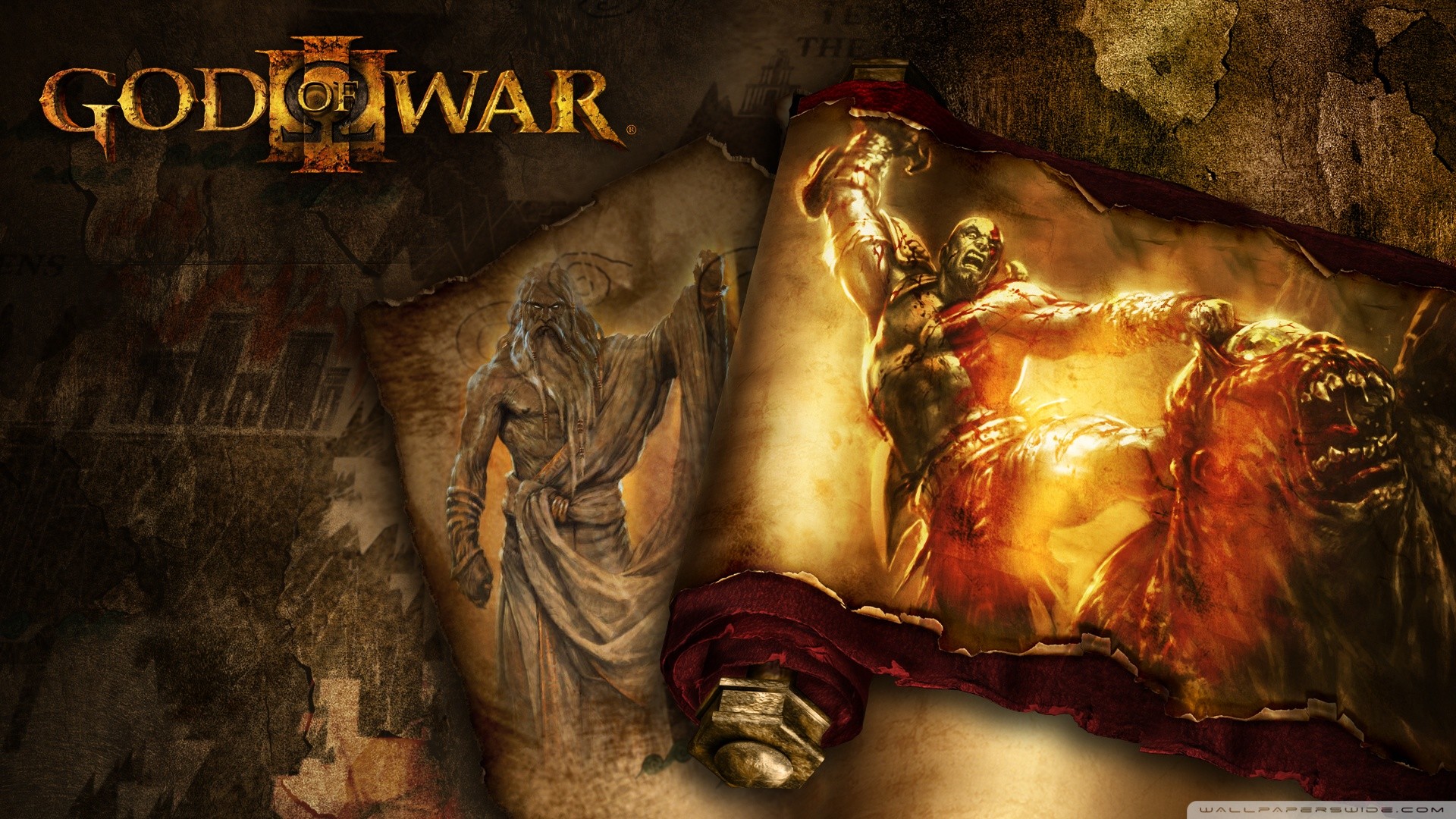 God Of War 3 Wallpaper Hd ①