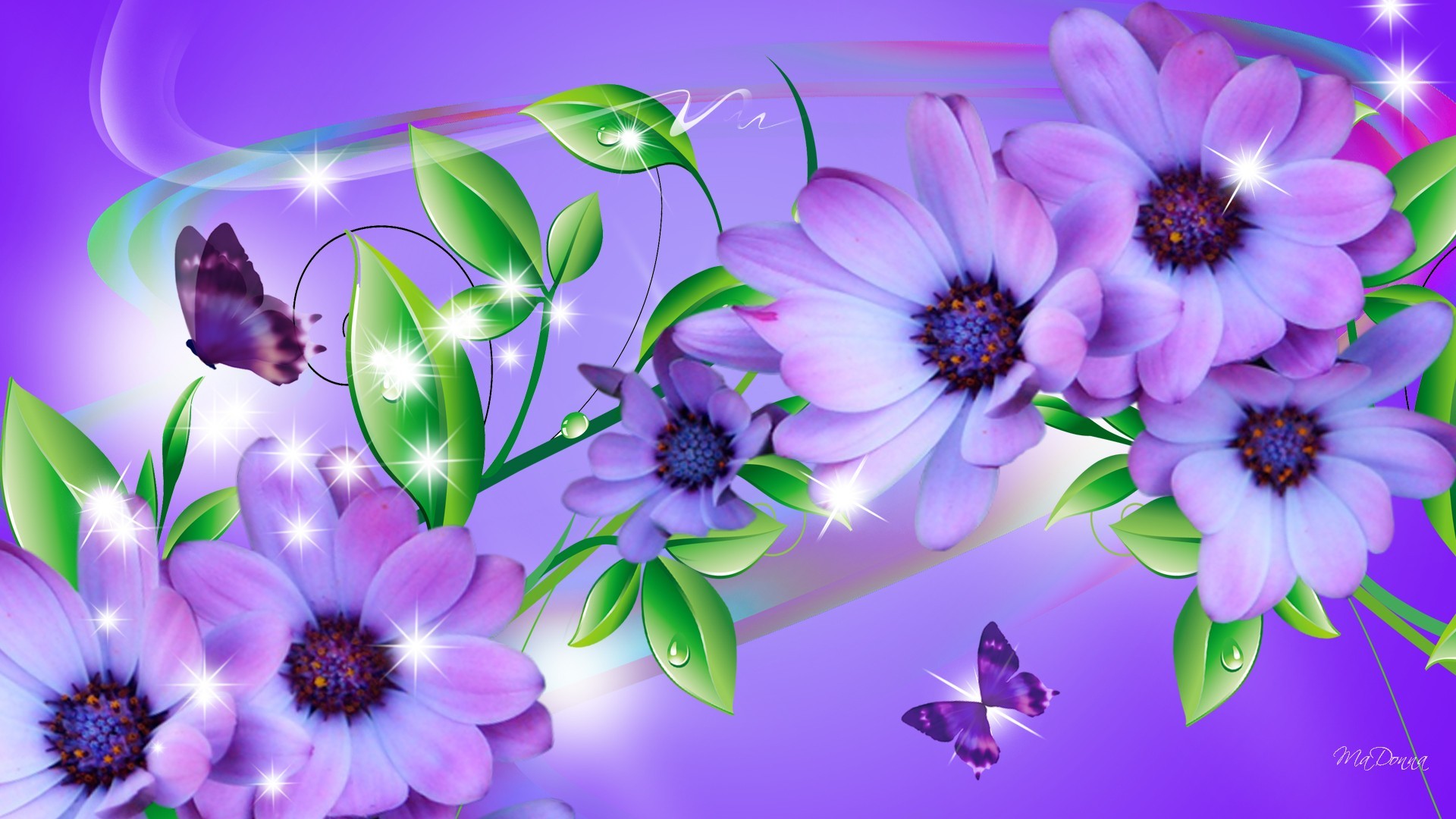 Purple Butterfly Background ·① WallpaperTag