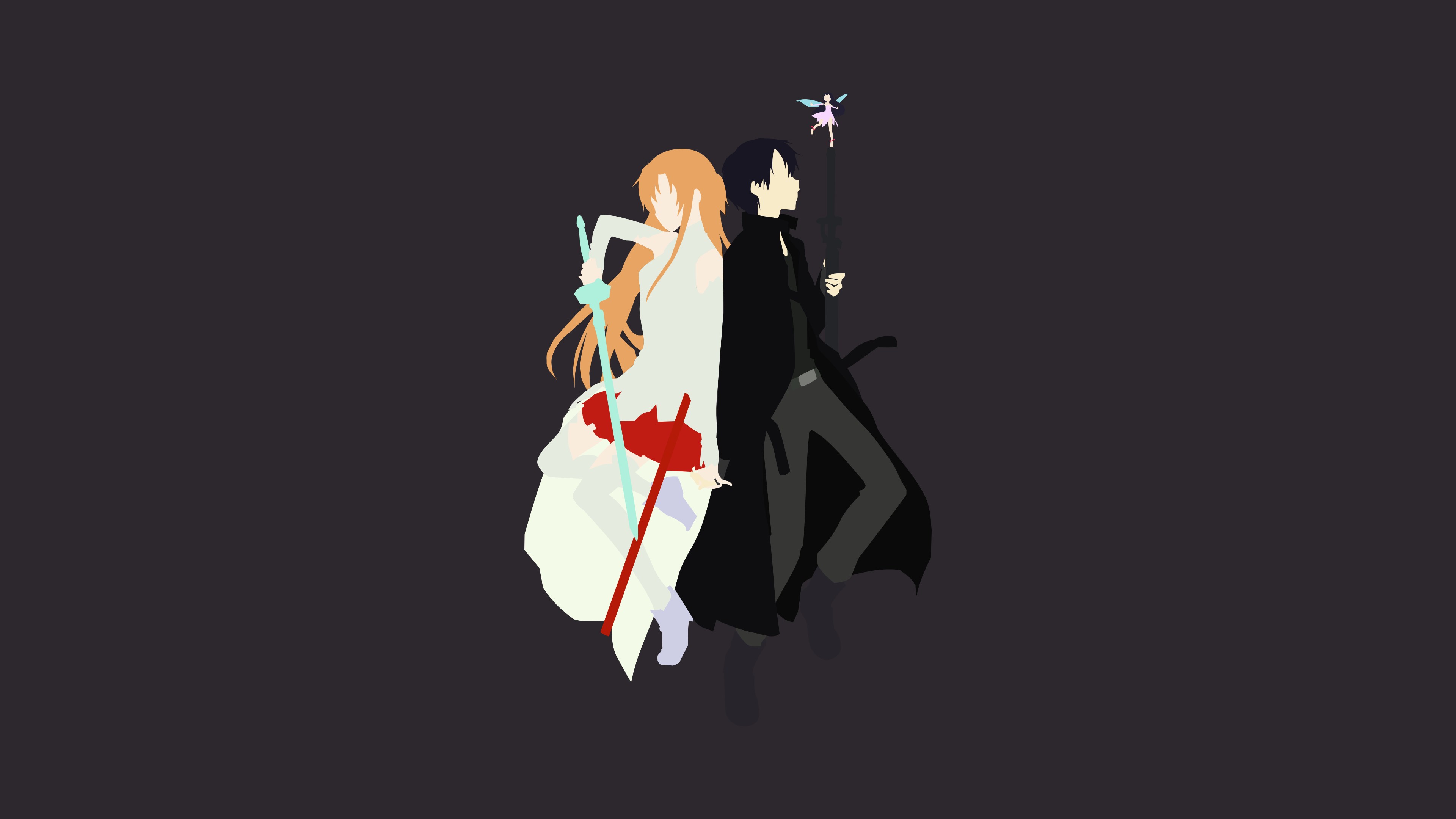 sao minimalist phone wallpaper