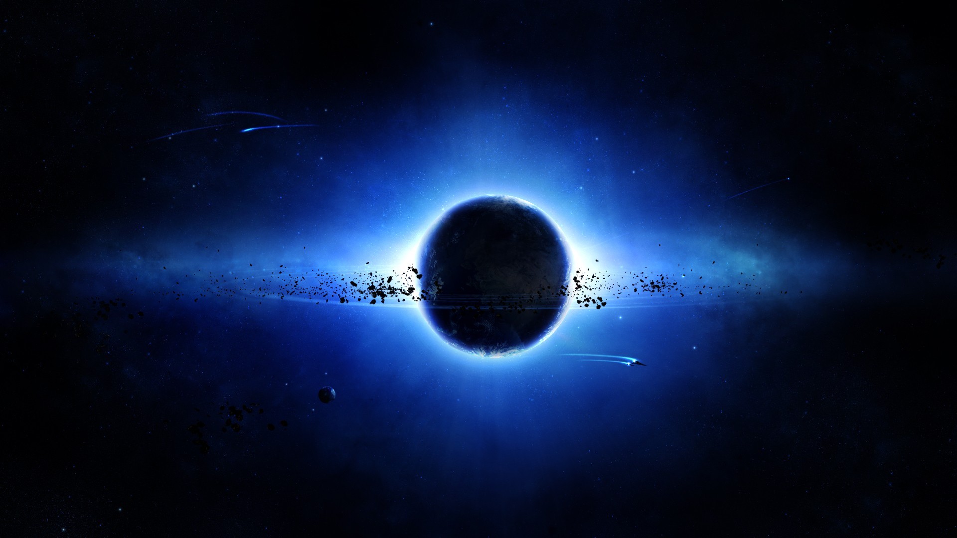 Blue Space wallpaper ·① Download free amazing wallpapers for desktop