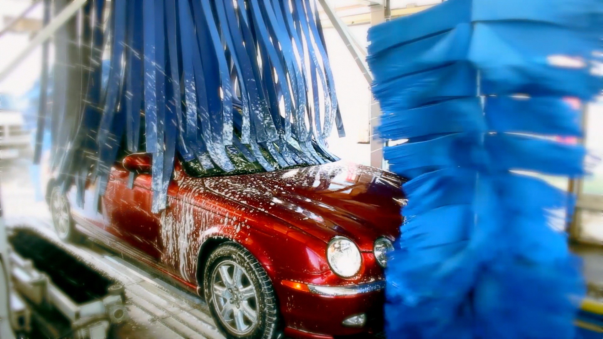 Car Wash Wallpaper ·