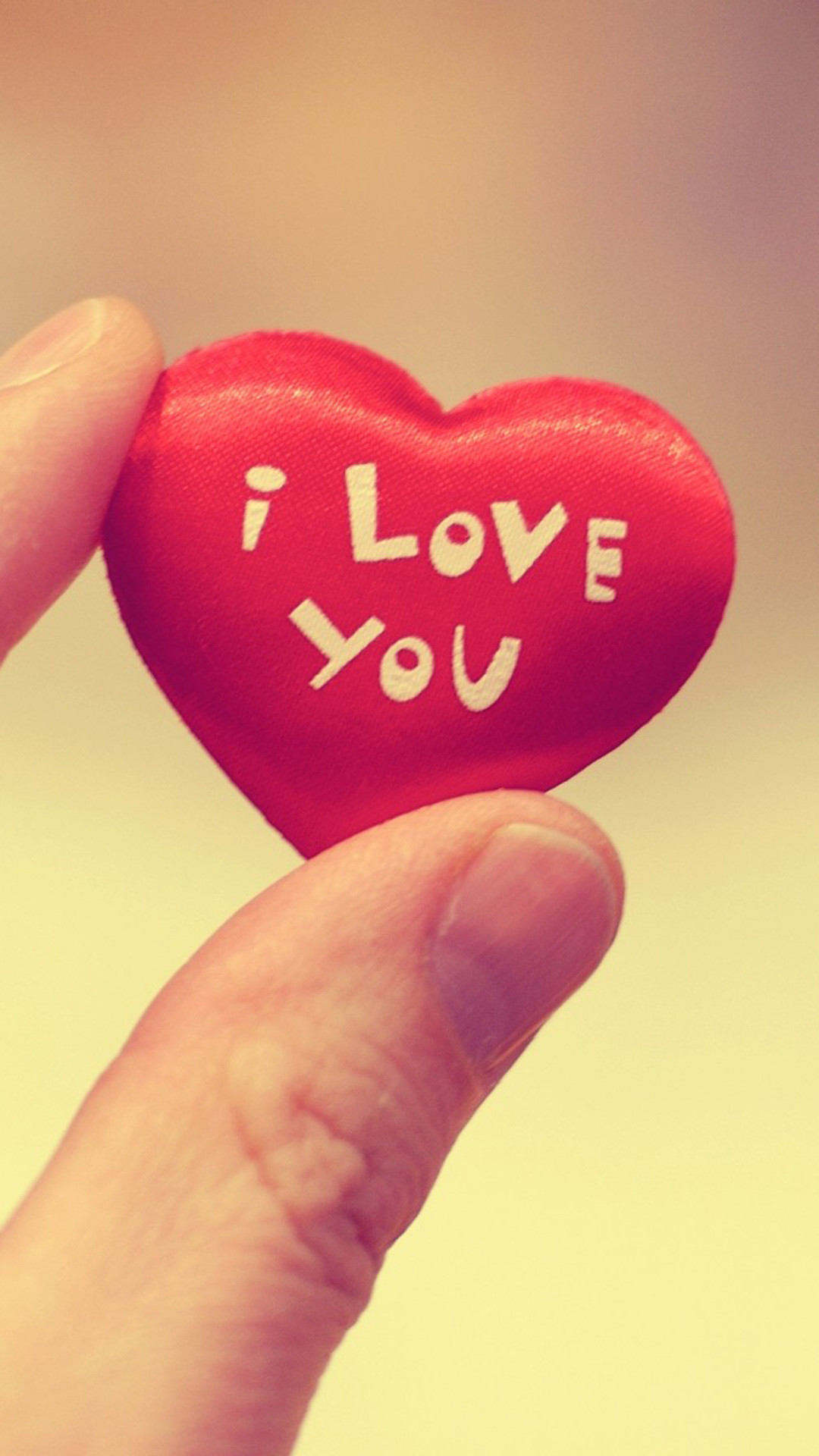I love you heart, Hand, Pink, Full HD, phone lock screen
