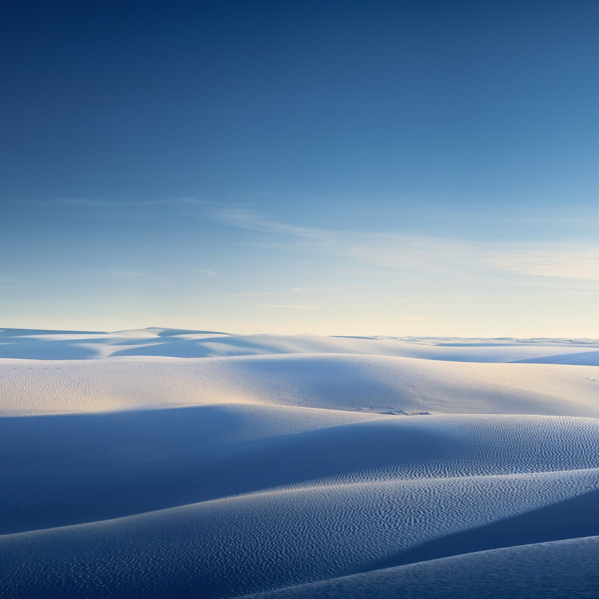 Sand dunes, Blue tone, Minimalist, Desert, Full HD, iPad and tablet wallpaper