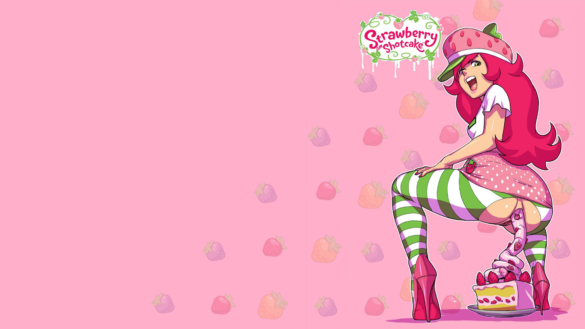 Strawberry Shortcake Backgrounds.