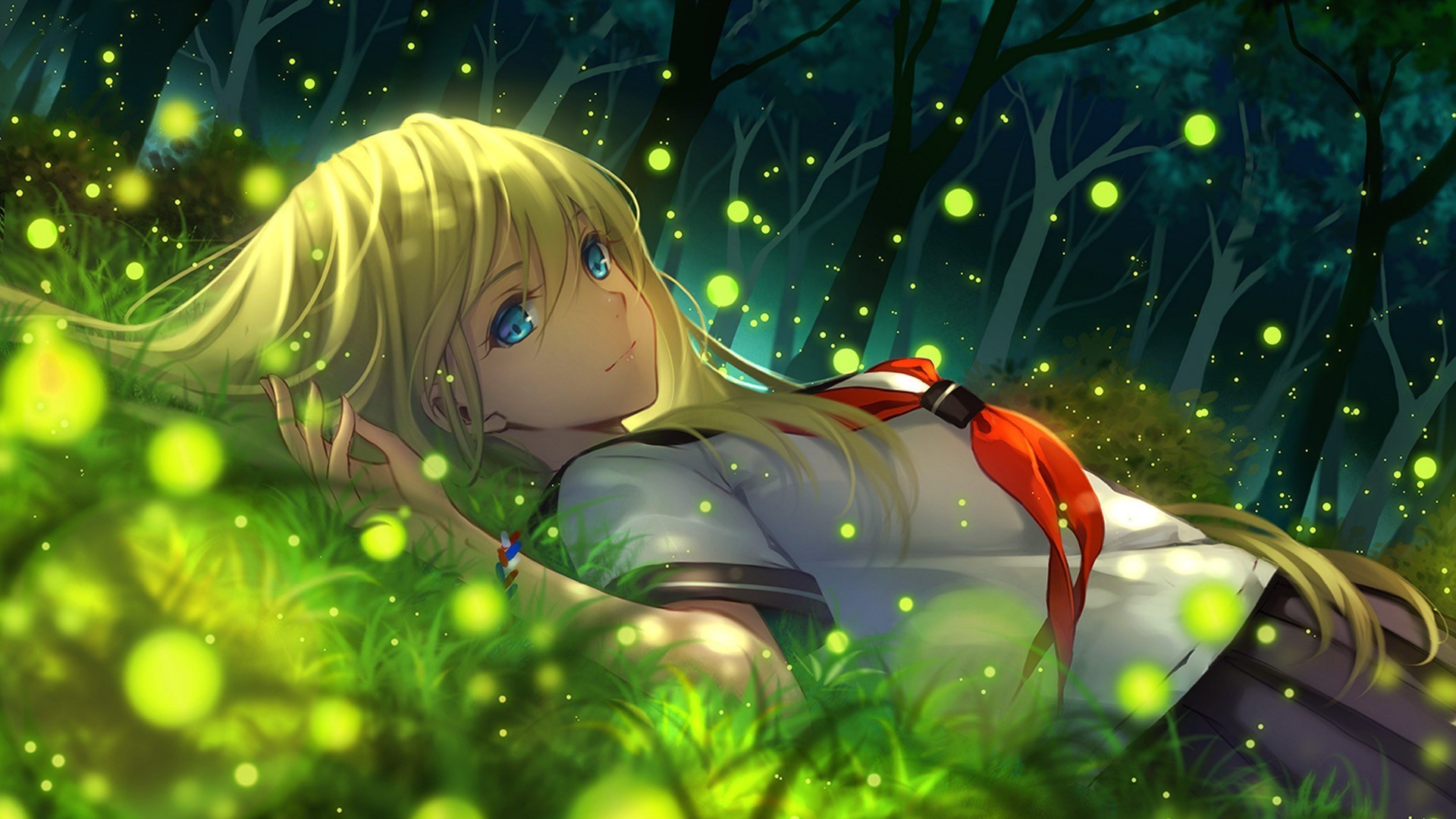 Anime Girl wallpaper HD ·① Download free cool full HD ...